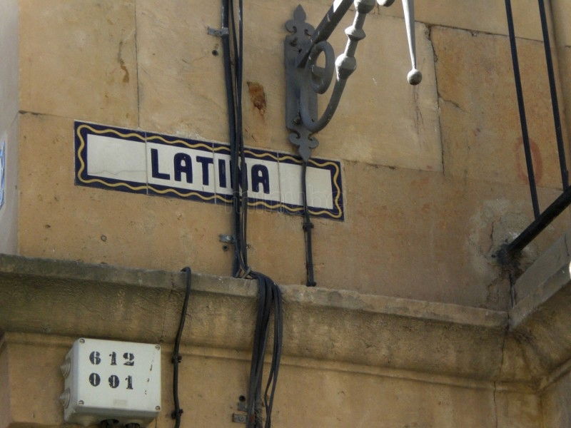 Calle de Libreros y calle de la Latina, por guanche