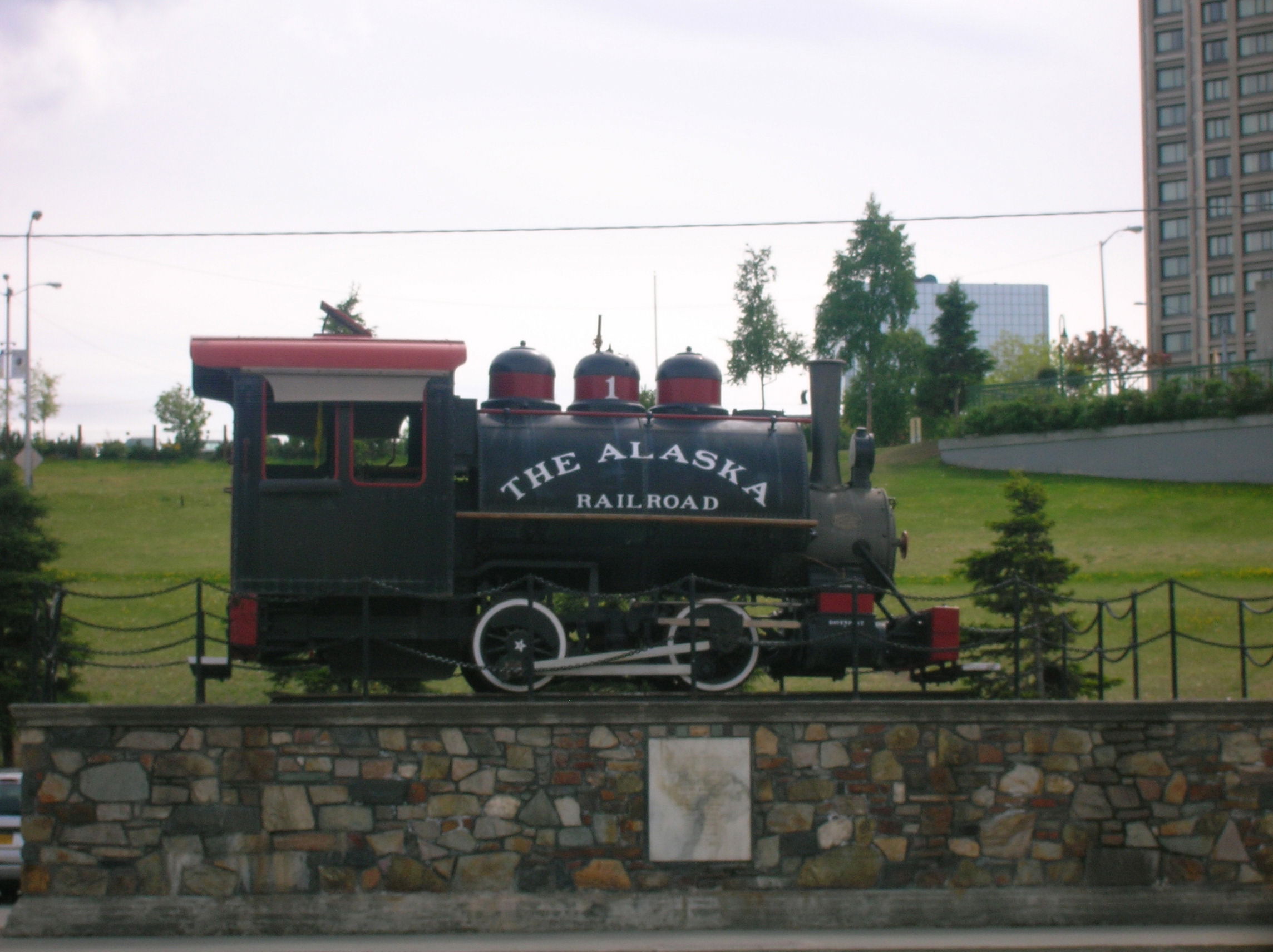 Estación de Tren de Anchorage, por Grace Anderson
