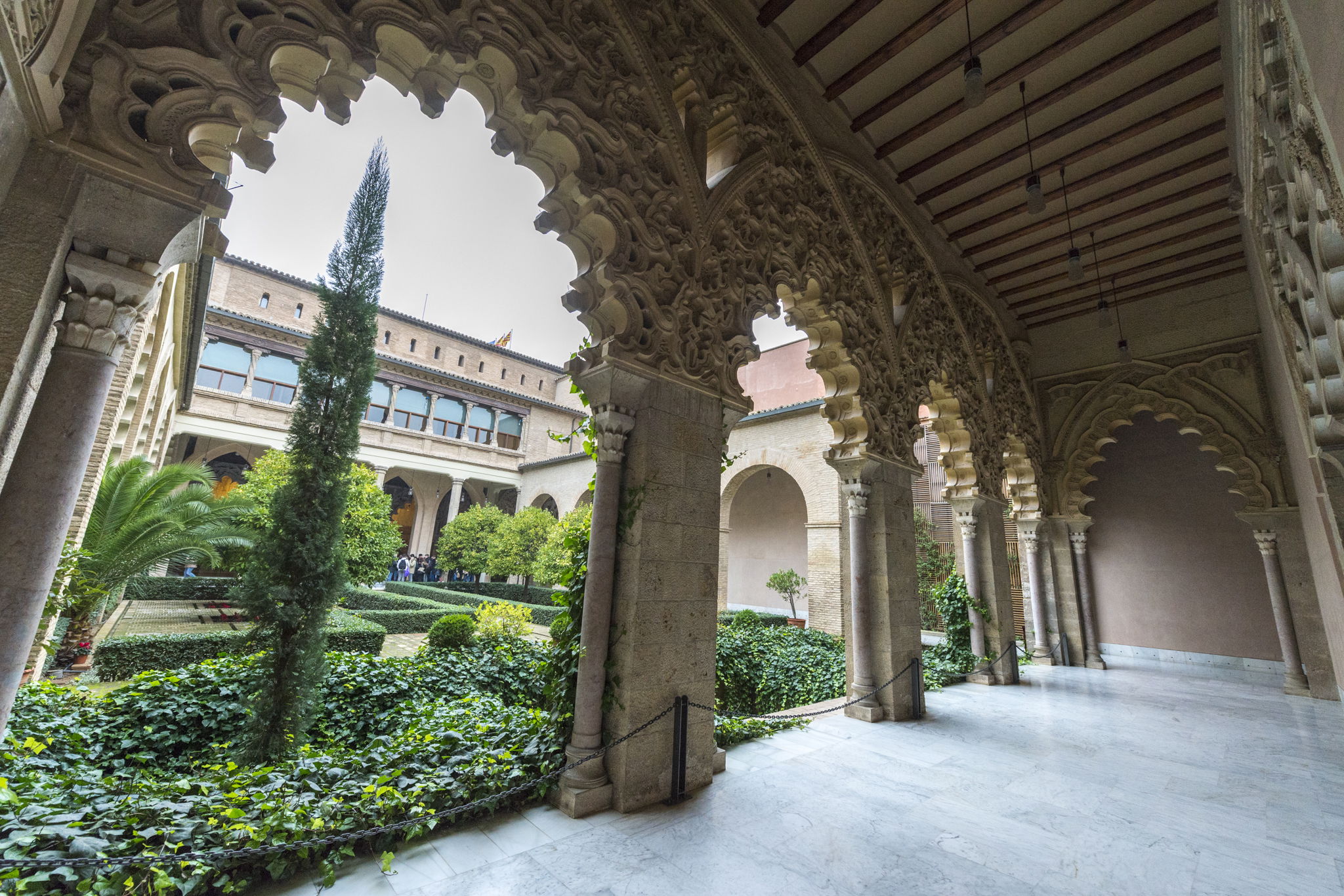 Palacio de la Aljafería, por Ignacio Izquierdo