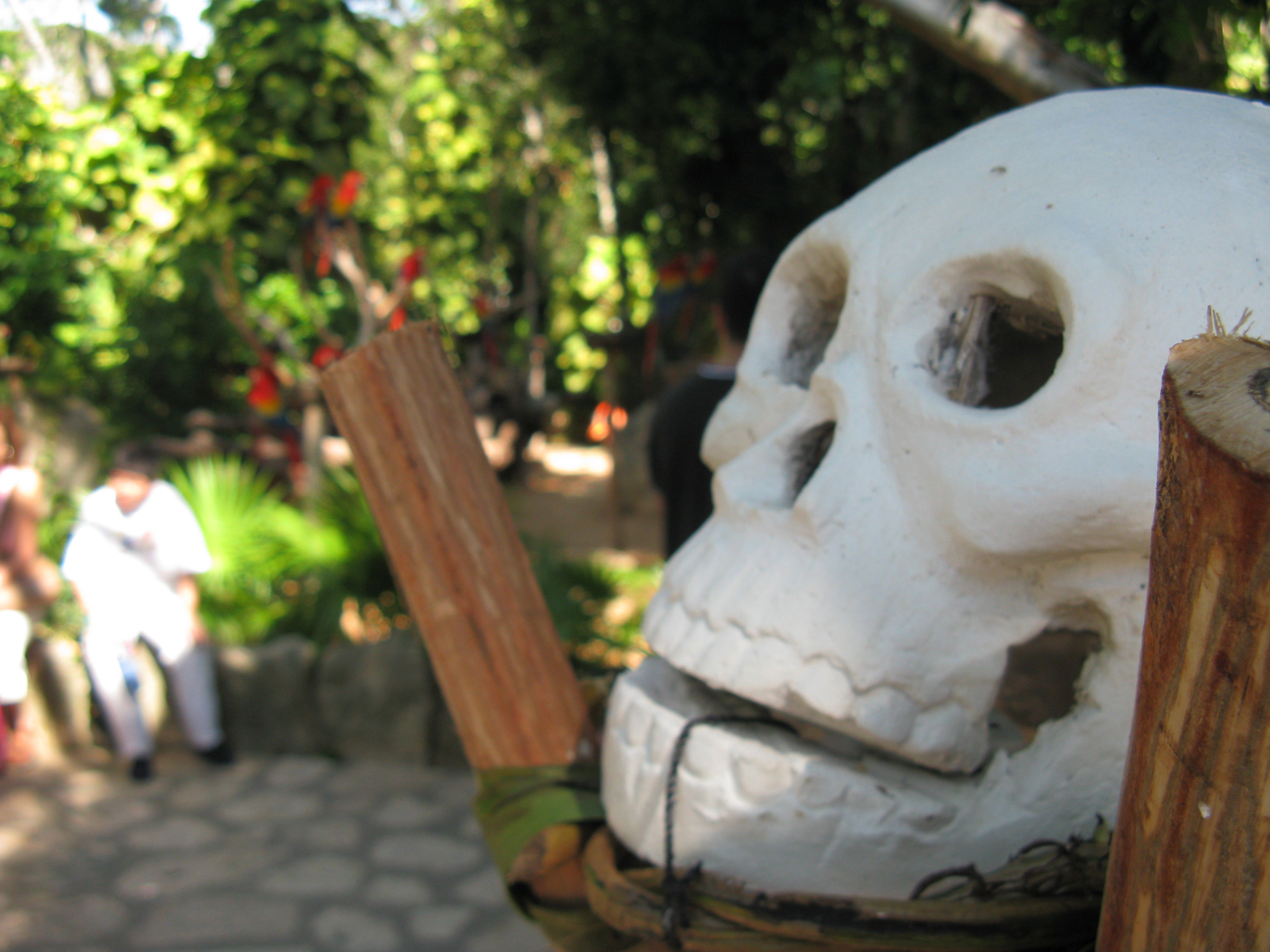 El día de los muertos en Xcaret, por Flavia Ramos