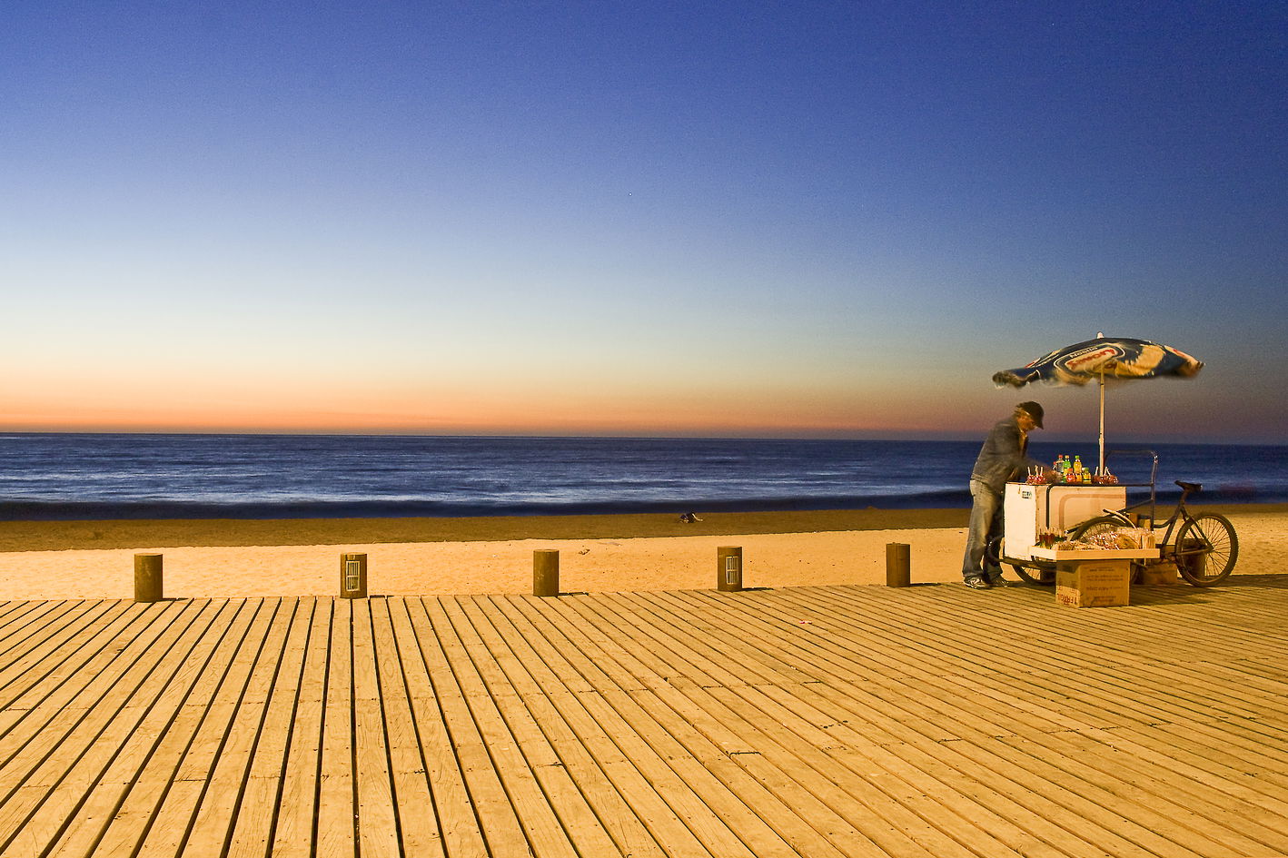 Playa Viña del Mar, por Cristian Prado