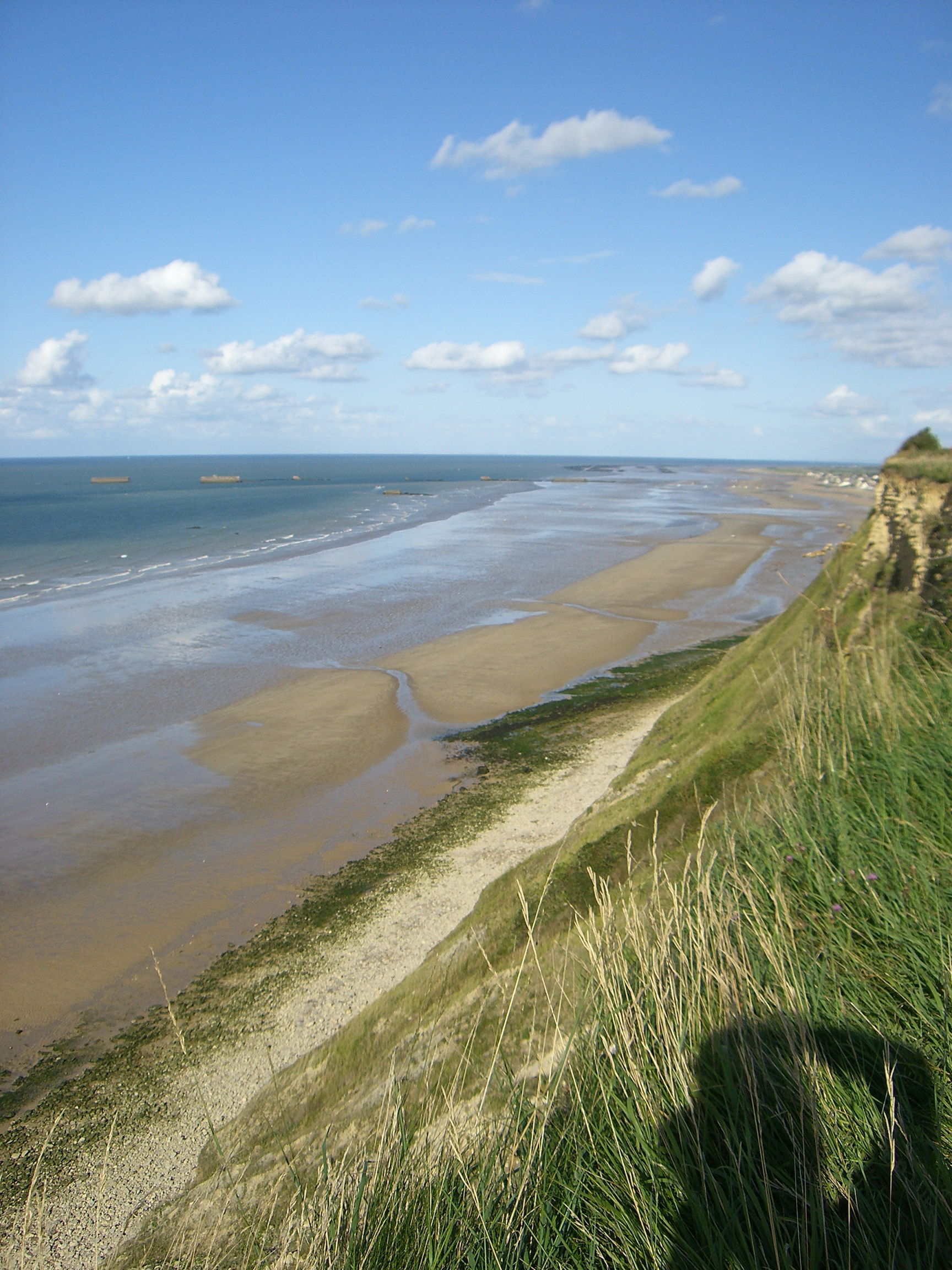 Puerto artificial de Arromanches, por Patricia Jim