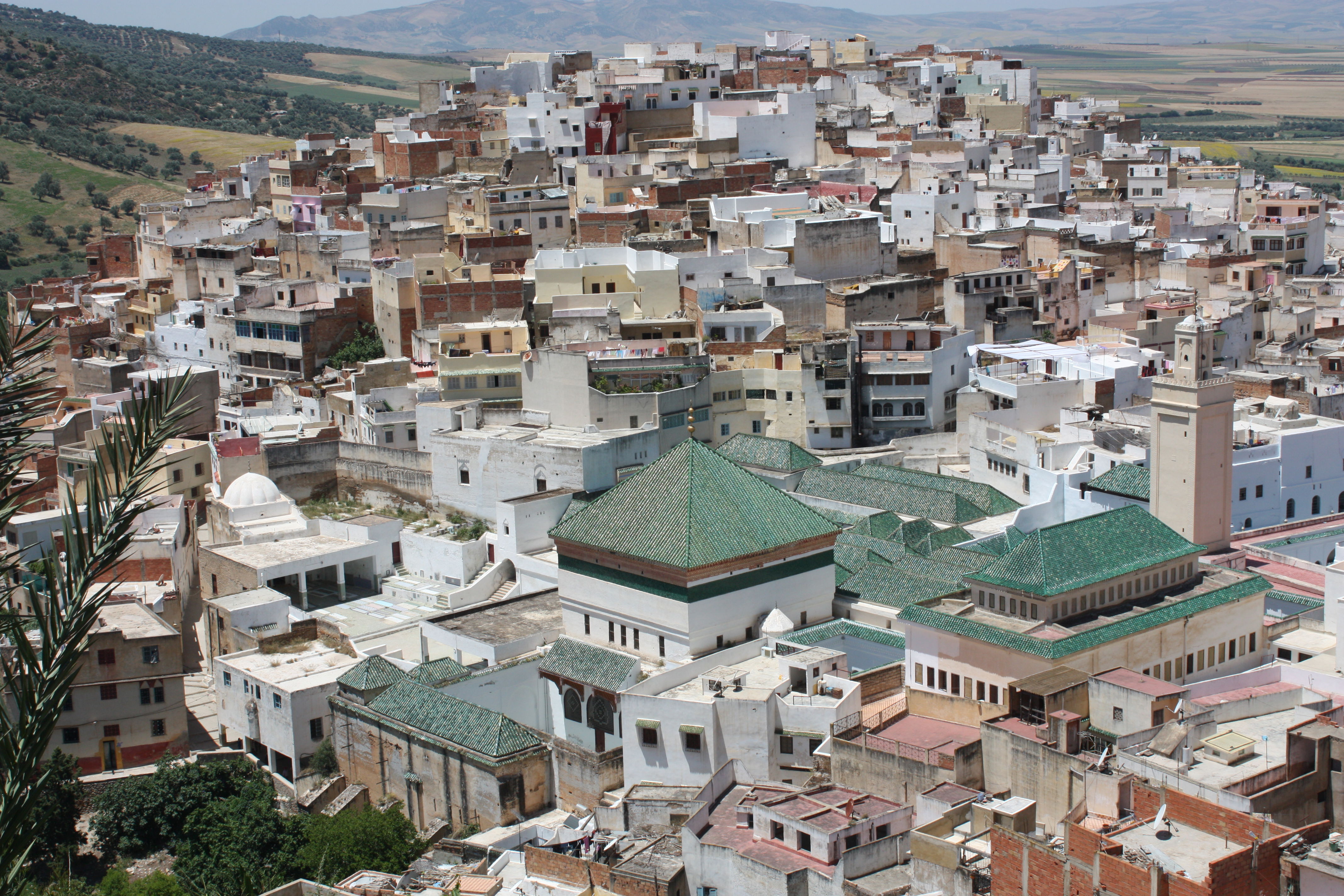 Mulay Idris y Volubilis, por anagochi
