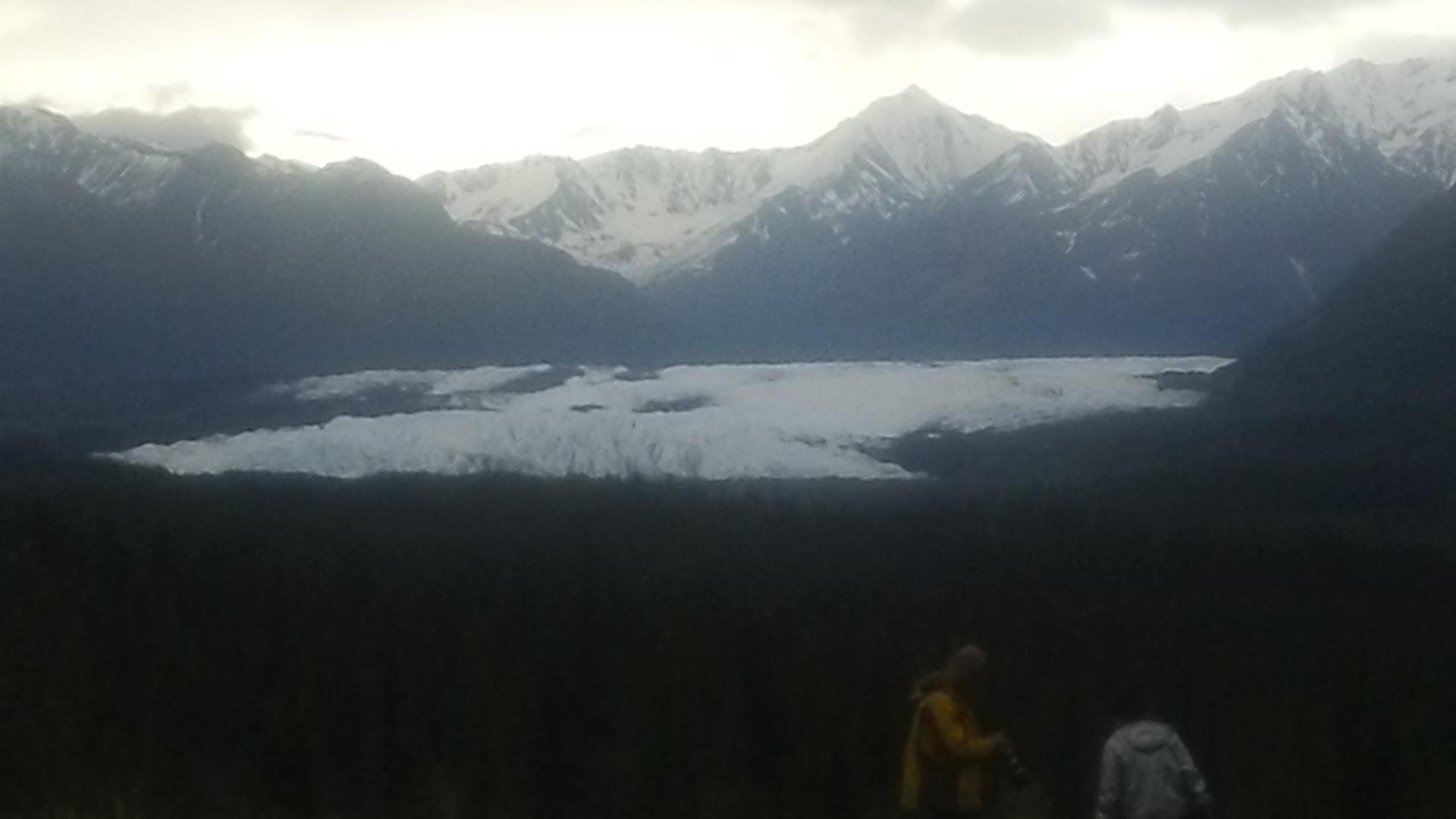 Glaciar de Matanuska, por Grace Anderson