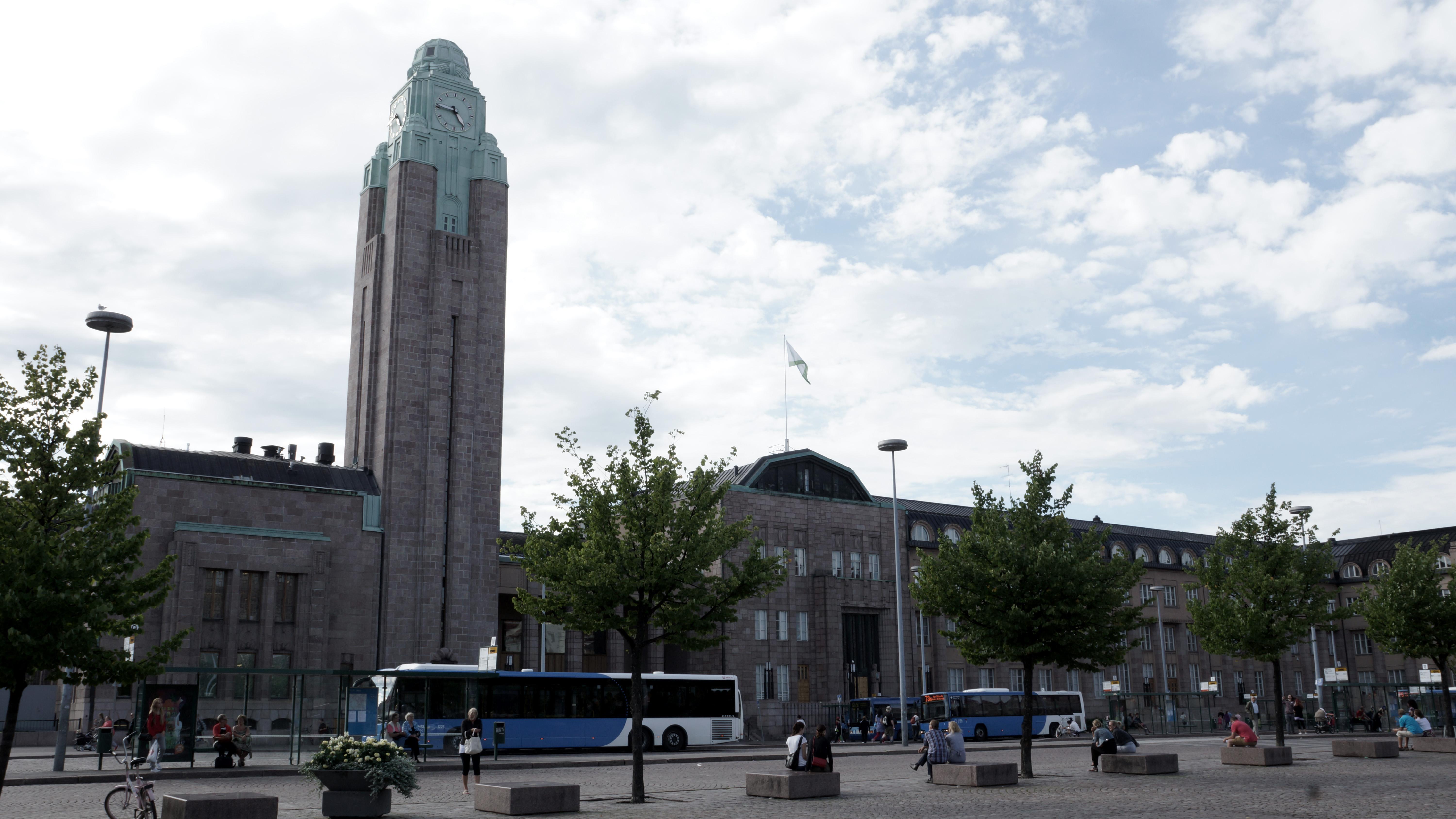 Plaza de Rautatientori, por Anne-Laure Caquineau