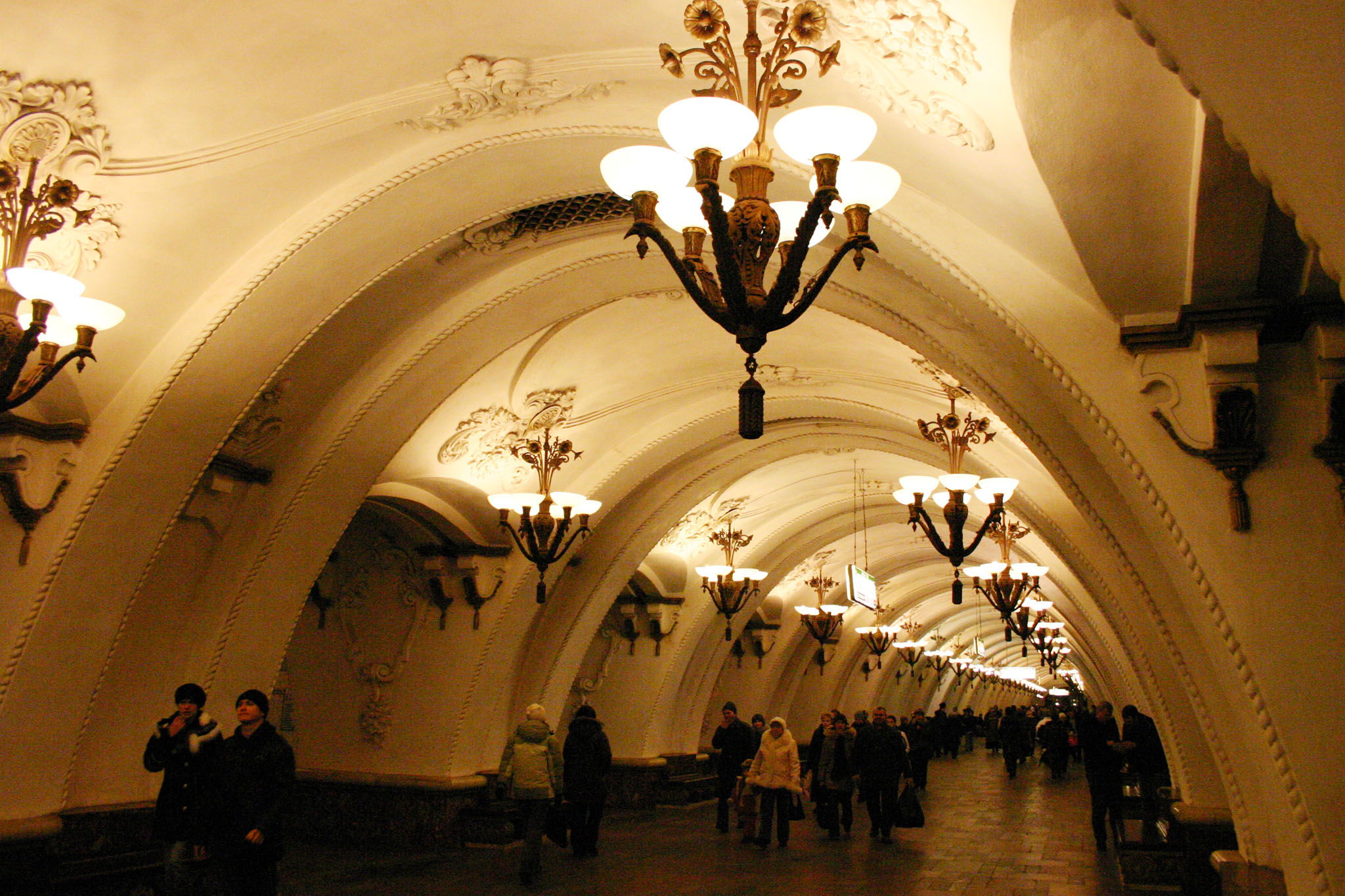 Estación de Metro Arbatskaya, por fredo