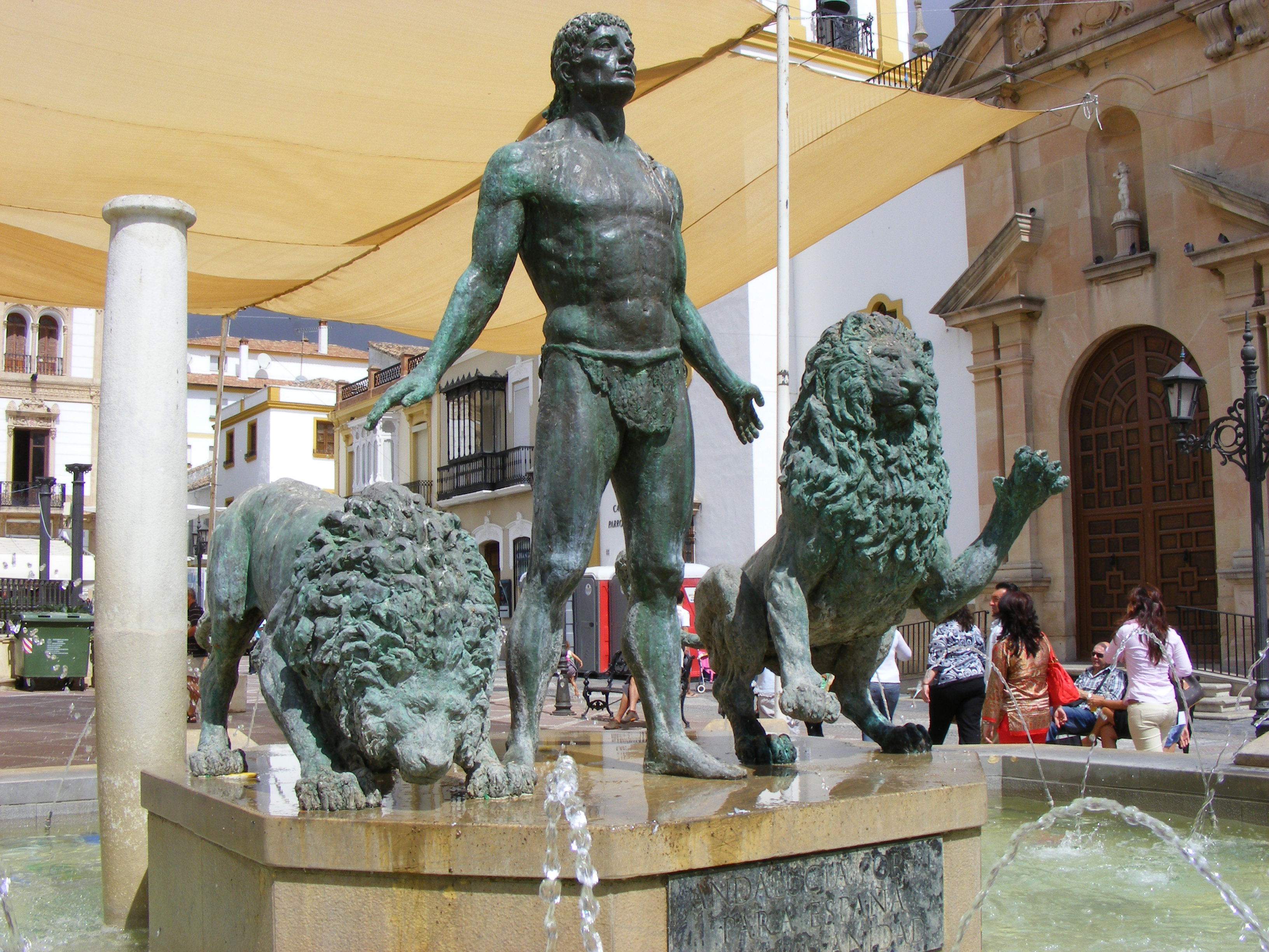 Fuente de Andalucía, por Olga