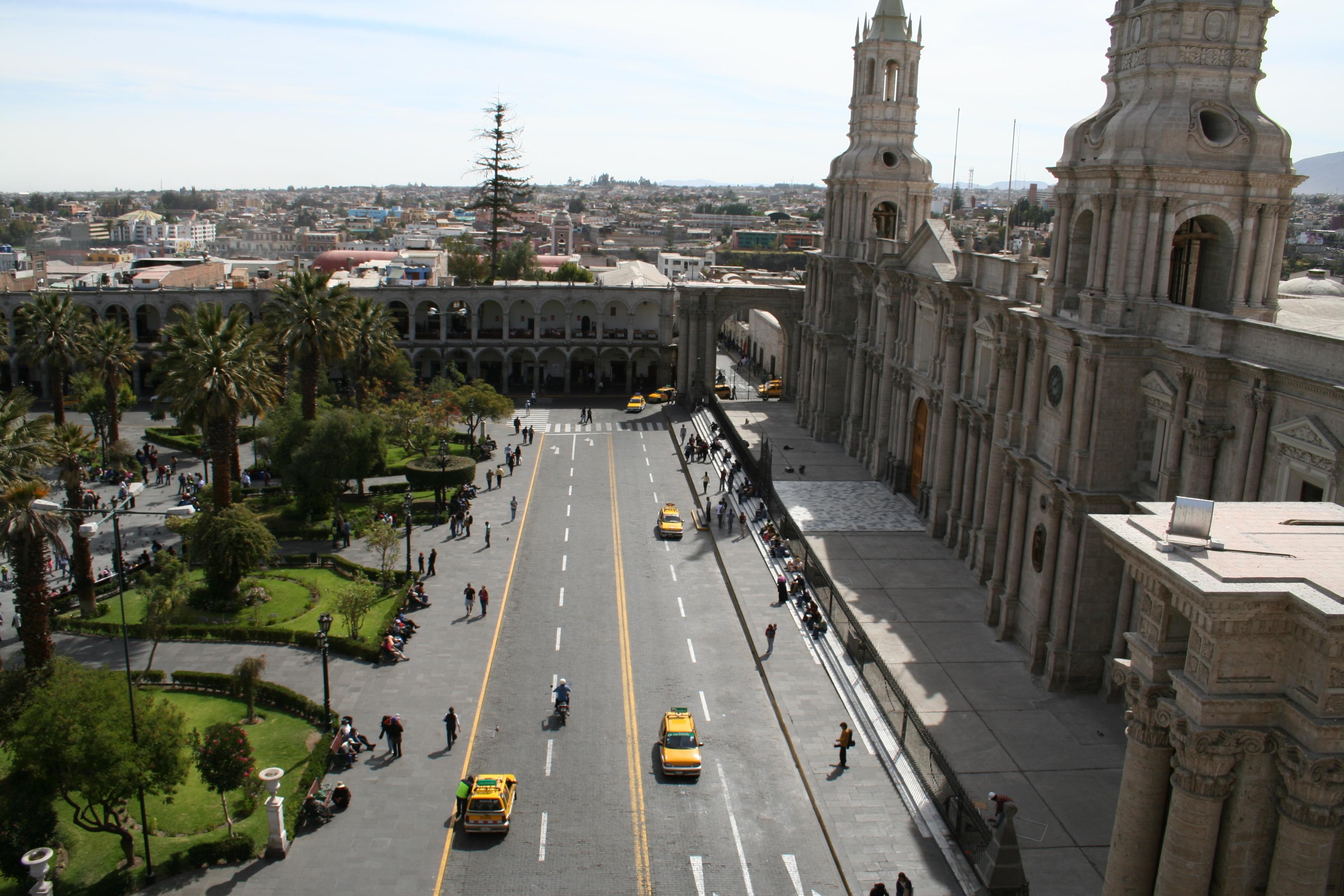 Basílica Catedral de Arequipa, por francisco villar
