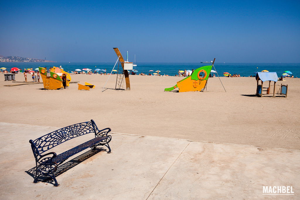 Playa Malagueta, por María del Carmen Fernández Milanés