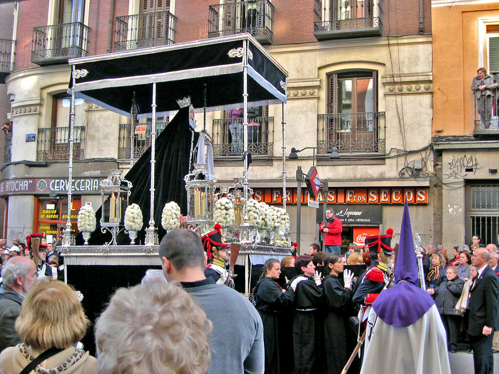 Procesión de María Santísima de los Siete Dolores, por Chaimae