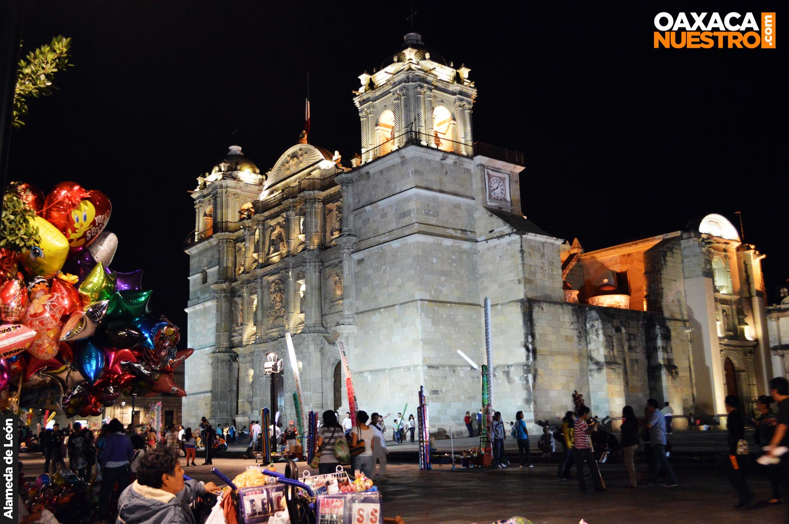 Alameda de León, Oaxaca, por David Cruz Zavaleta