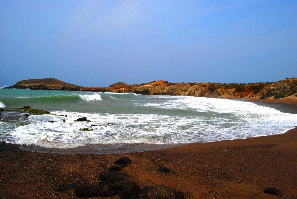 Playa  de la Isla Tortuga (Cabo de la Vela), por SerViajera