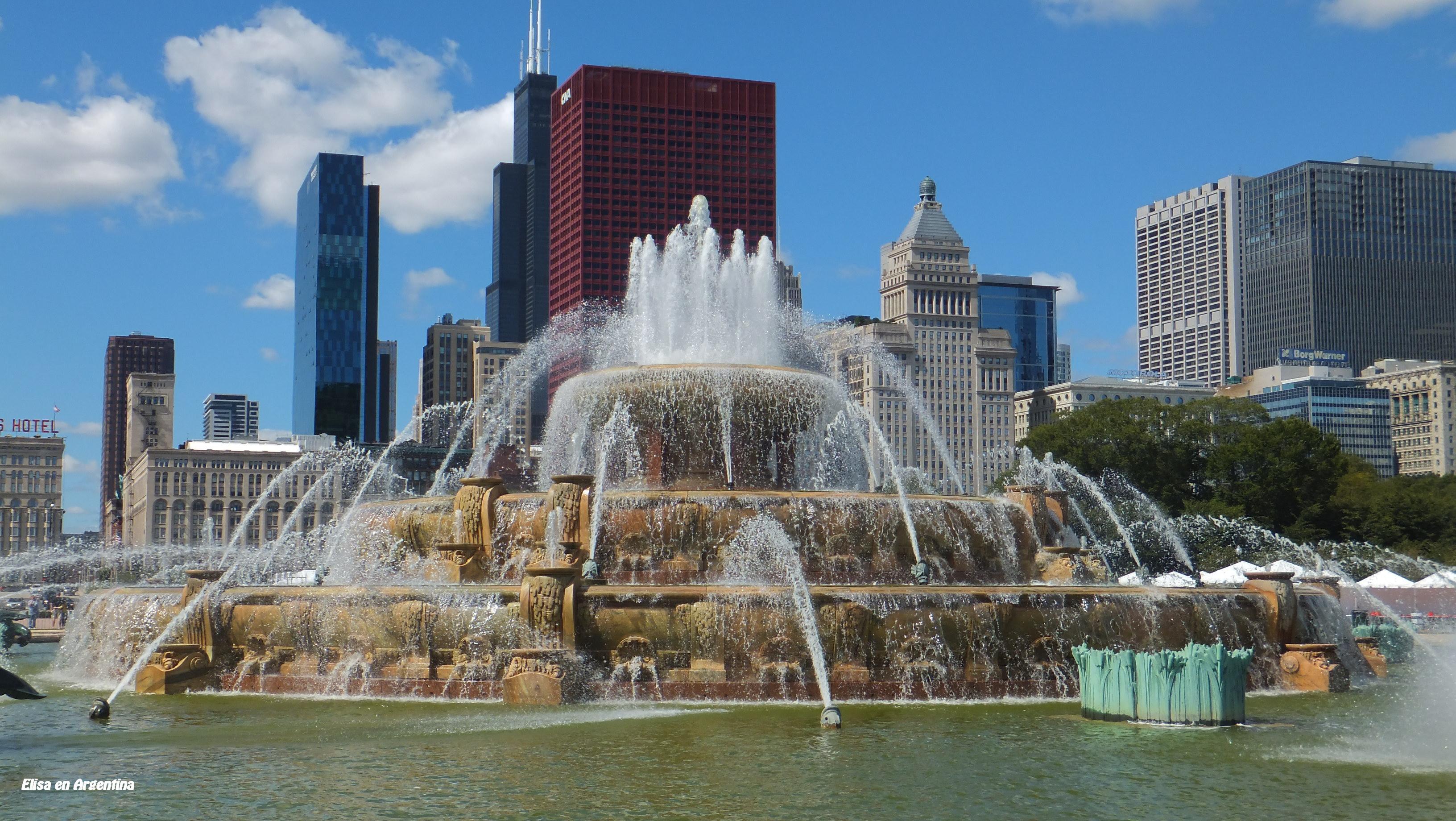 Buckingham Fountain, por Elisa