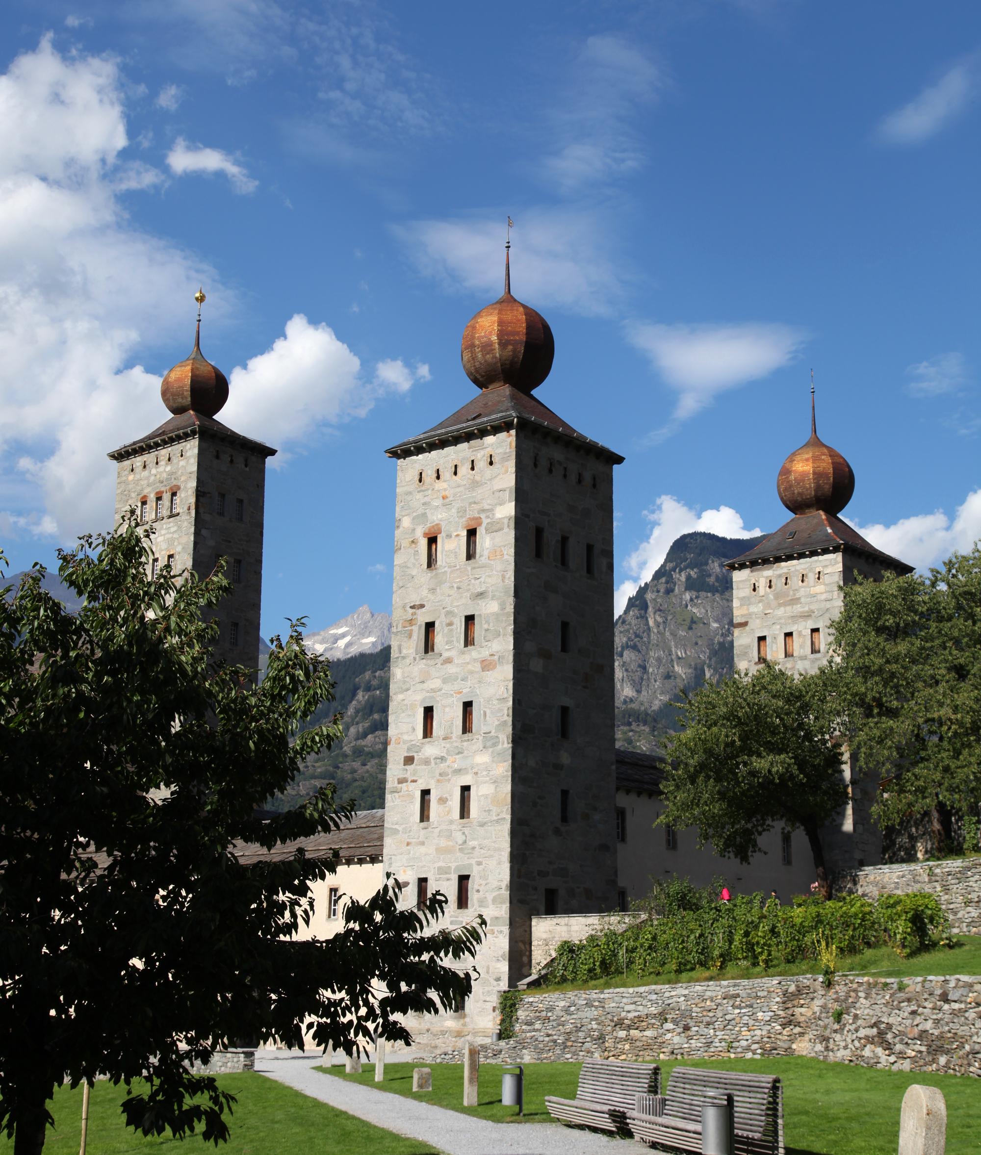 Castillo de Stockalper, por GERARD DECQ