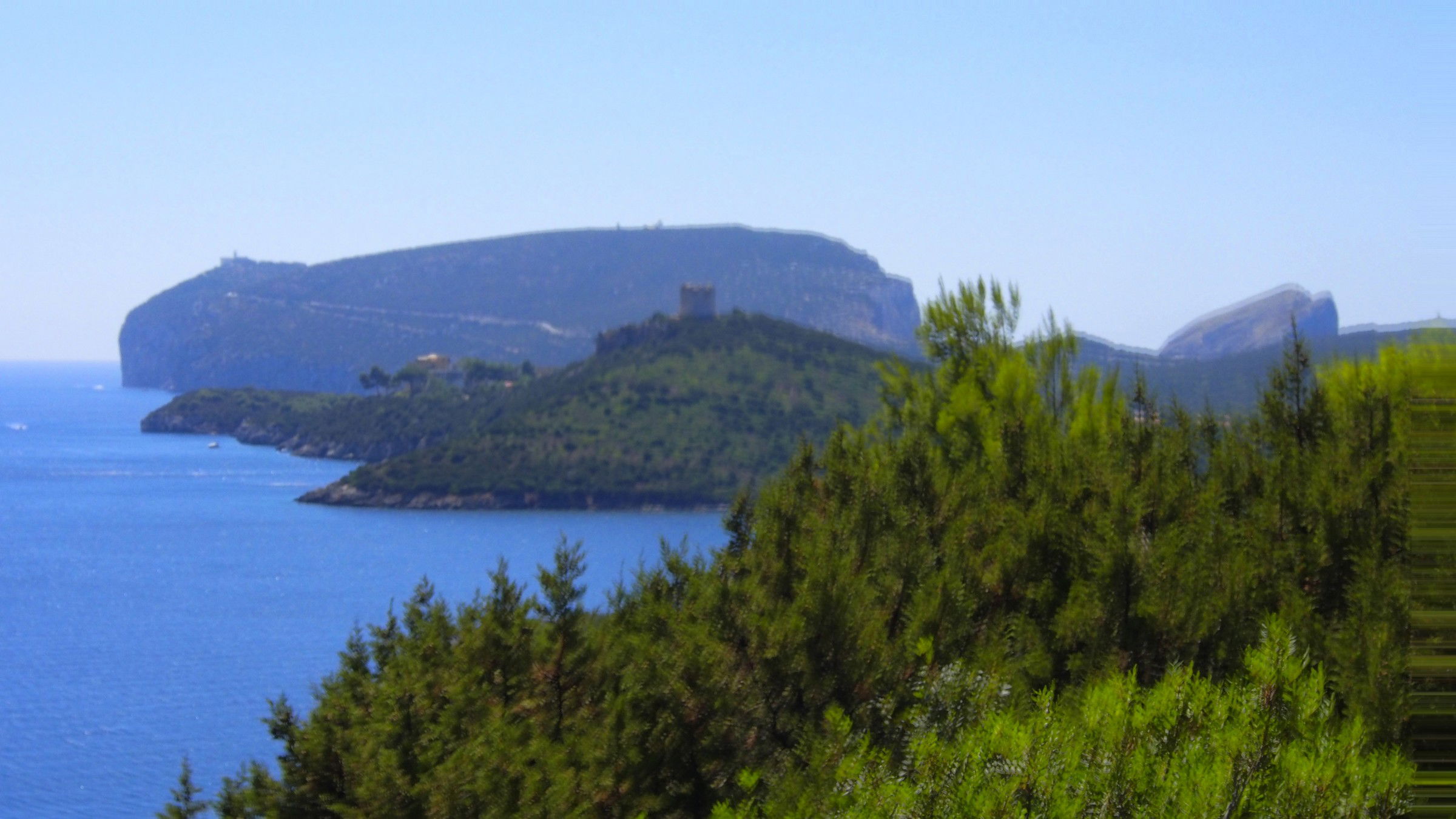 Faro de Cabo Caccia, por Carlos Olmo