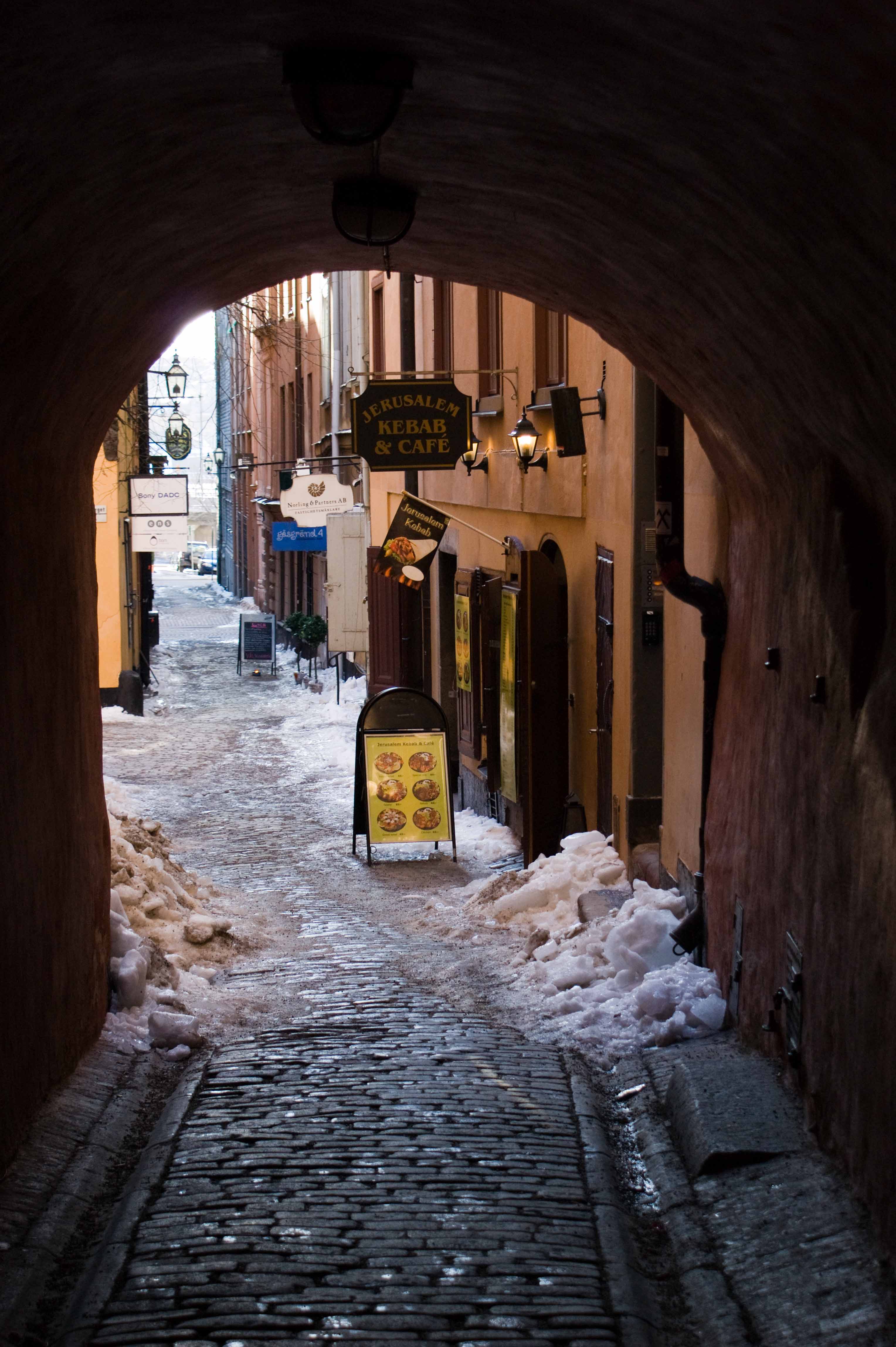 Las calles de la ciudad vieja, por Sofia Santos