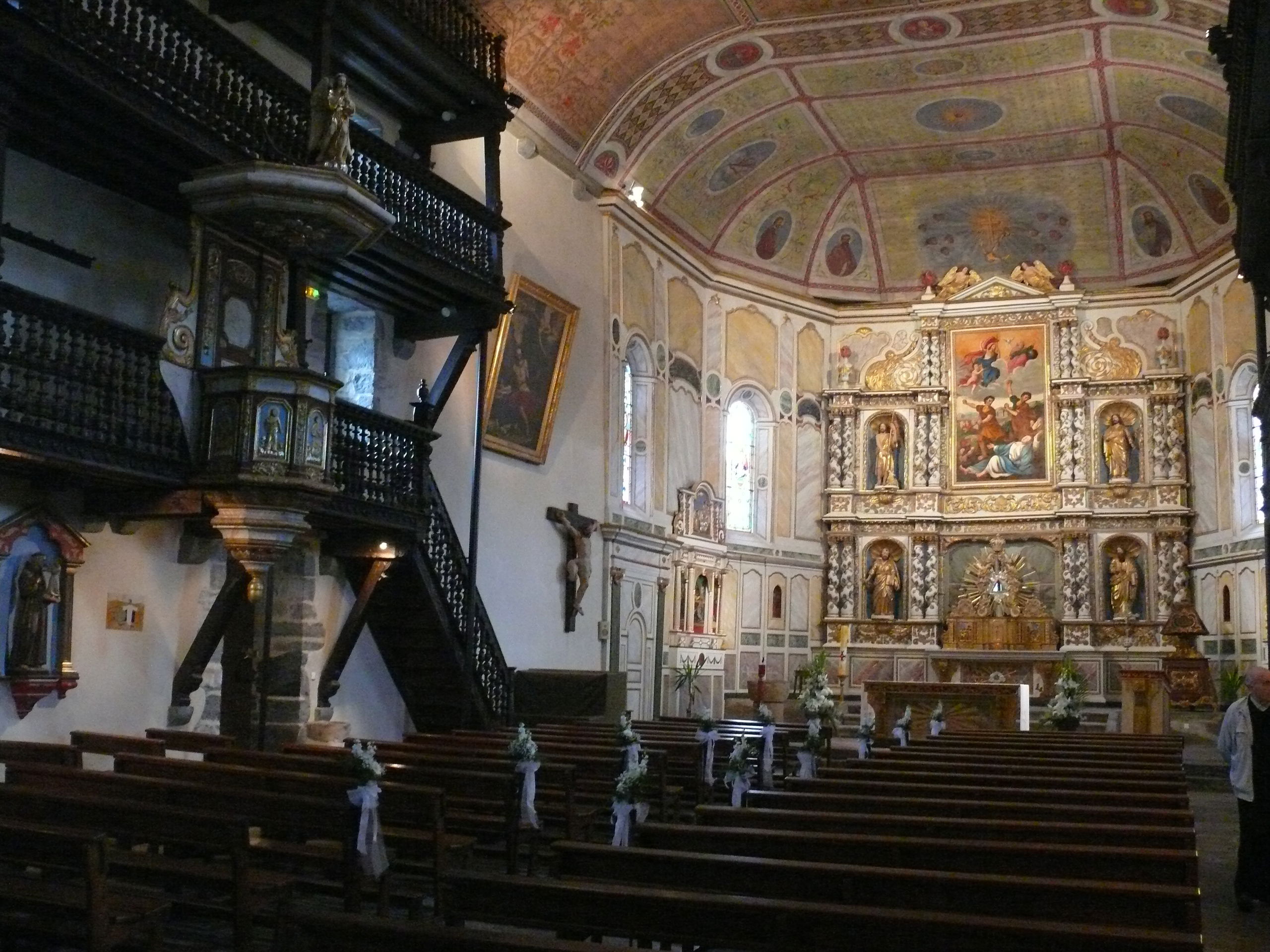 IGLESIA de Espelette, por Héctor mibauldeblogs.com