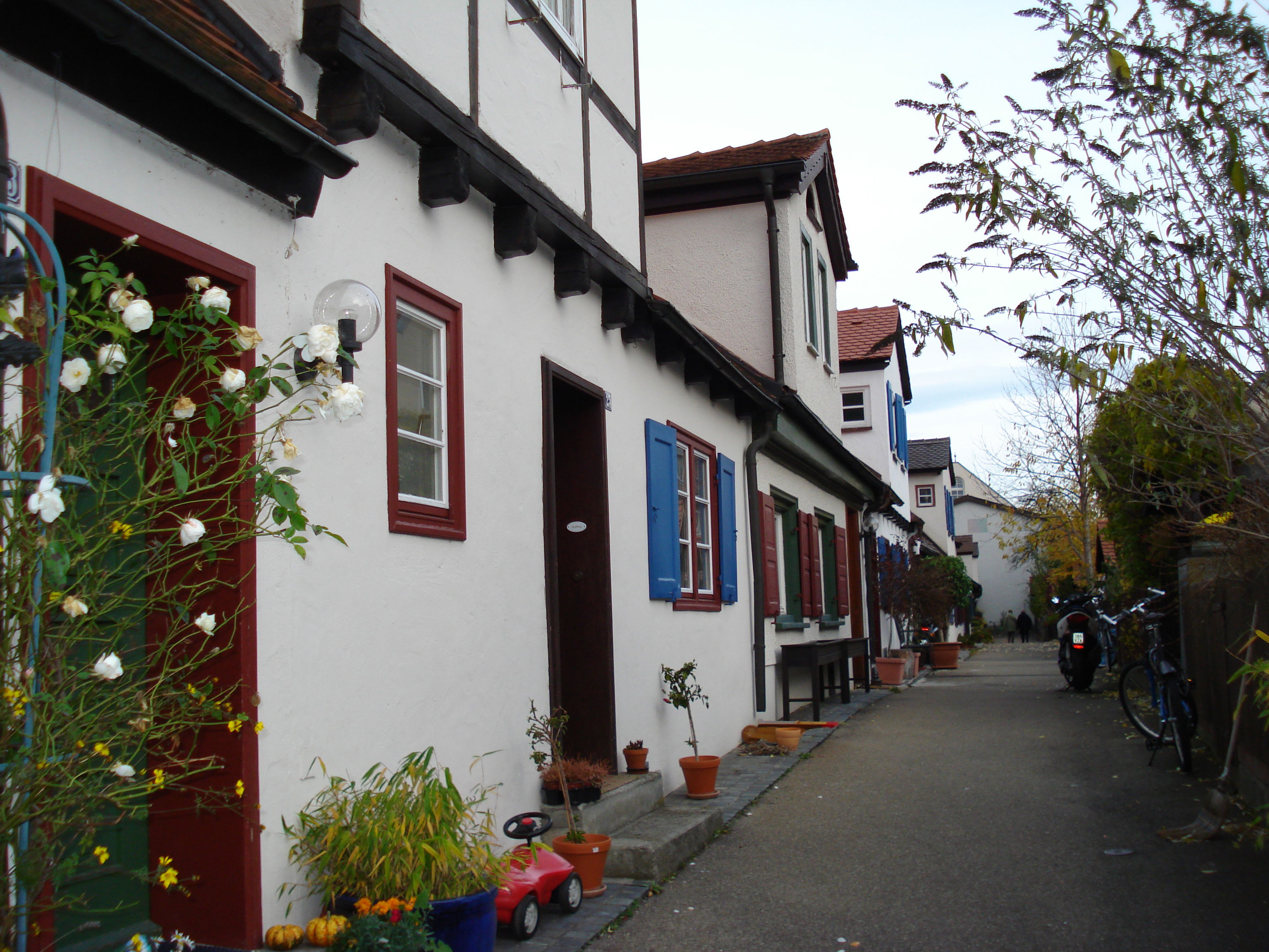 Casas de la muralla, por Virtu