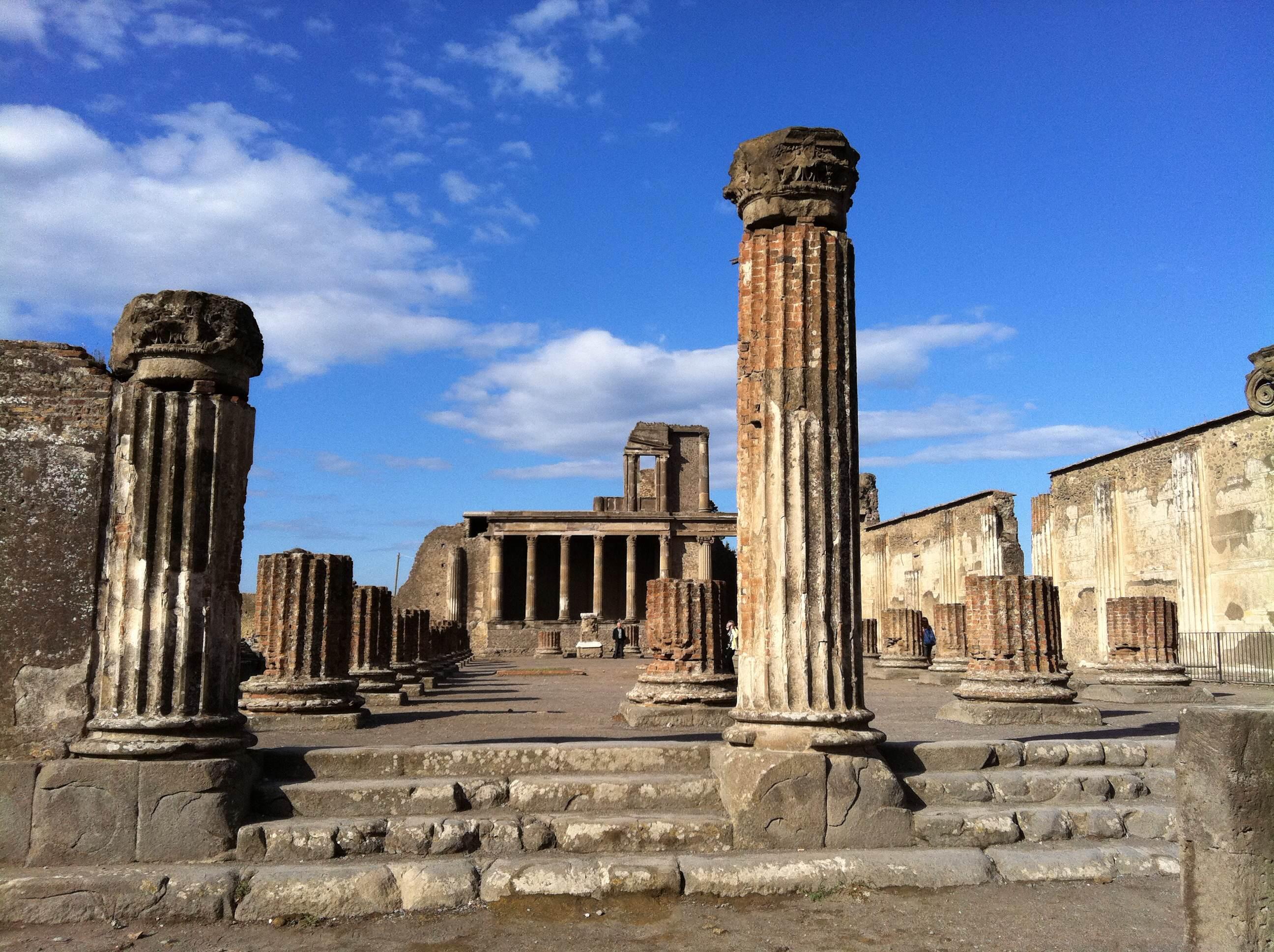 Ruinas de Pompeya, por Inés Chueca