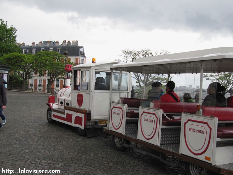 El tren de Montmartre, por Lala