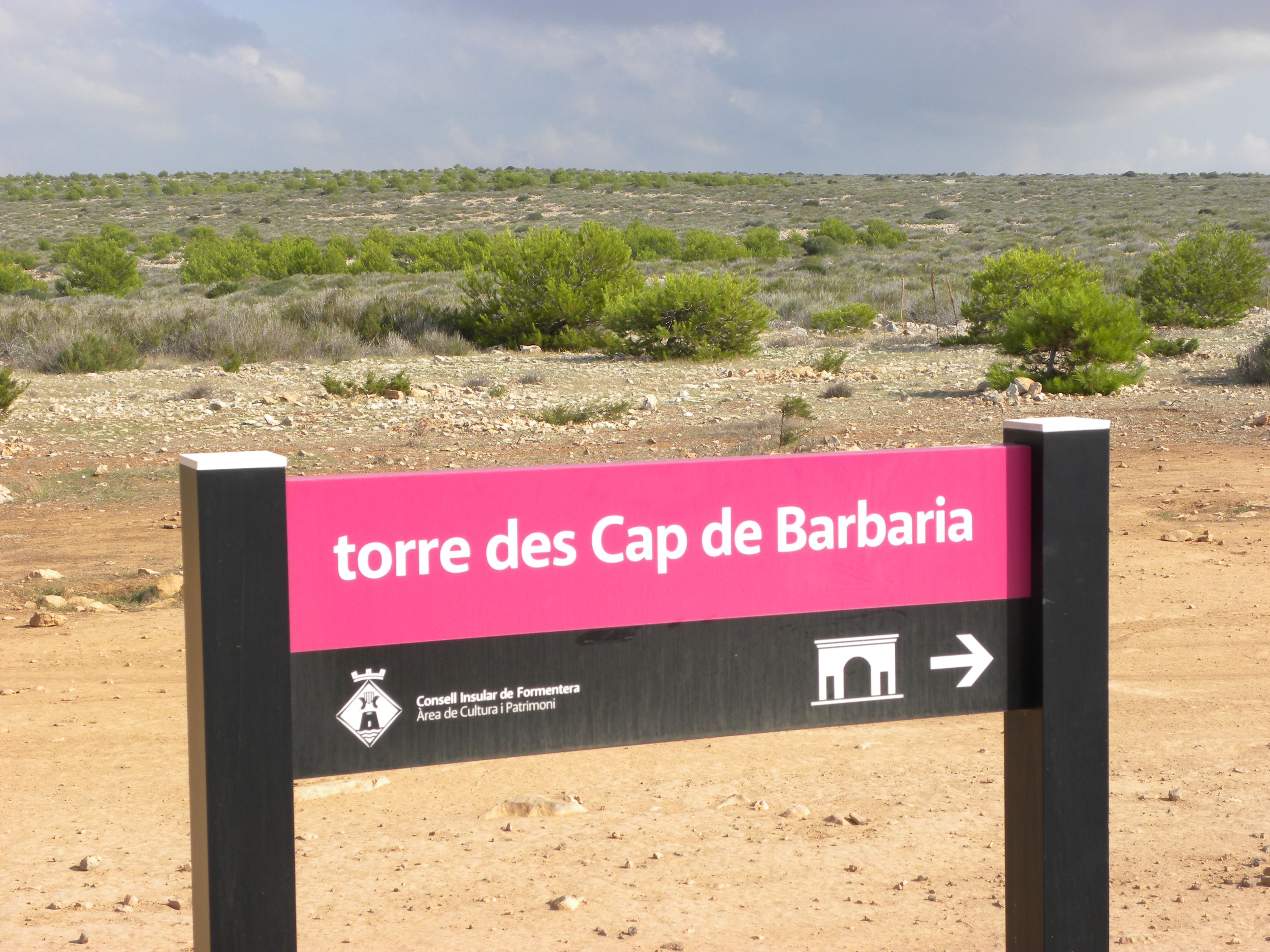 Torre Cap de Barbaría, por Juan Iturricha