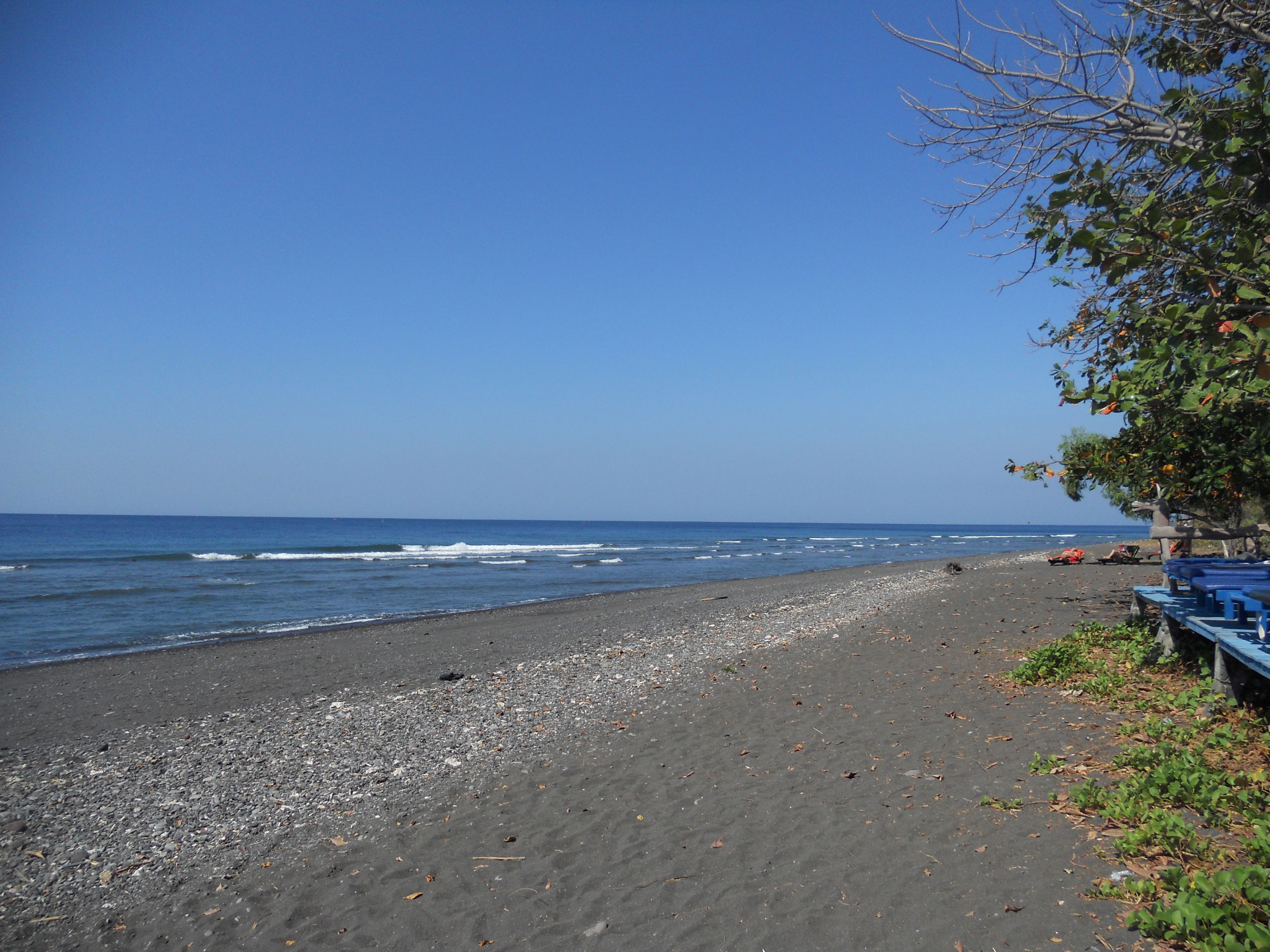 Playa de Amed, por Coline