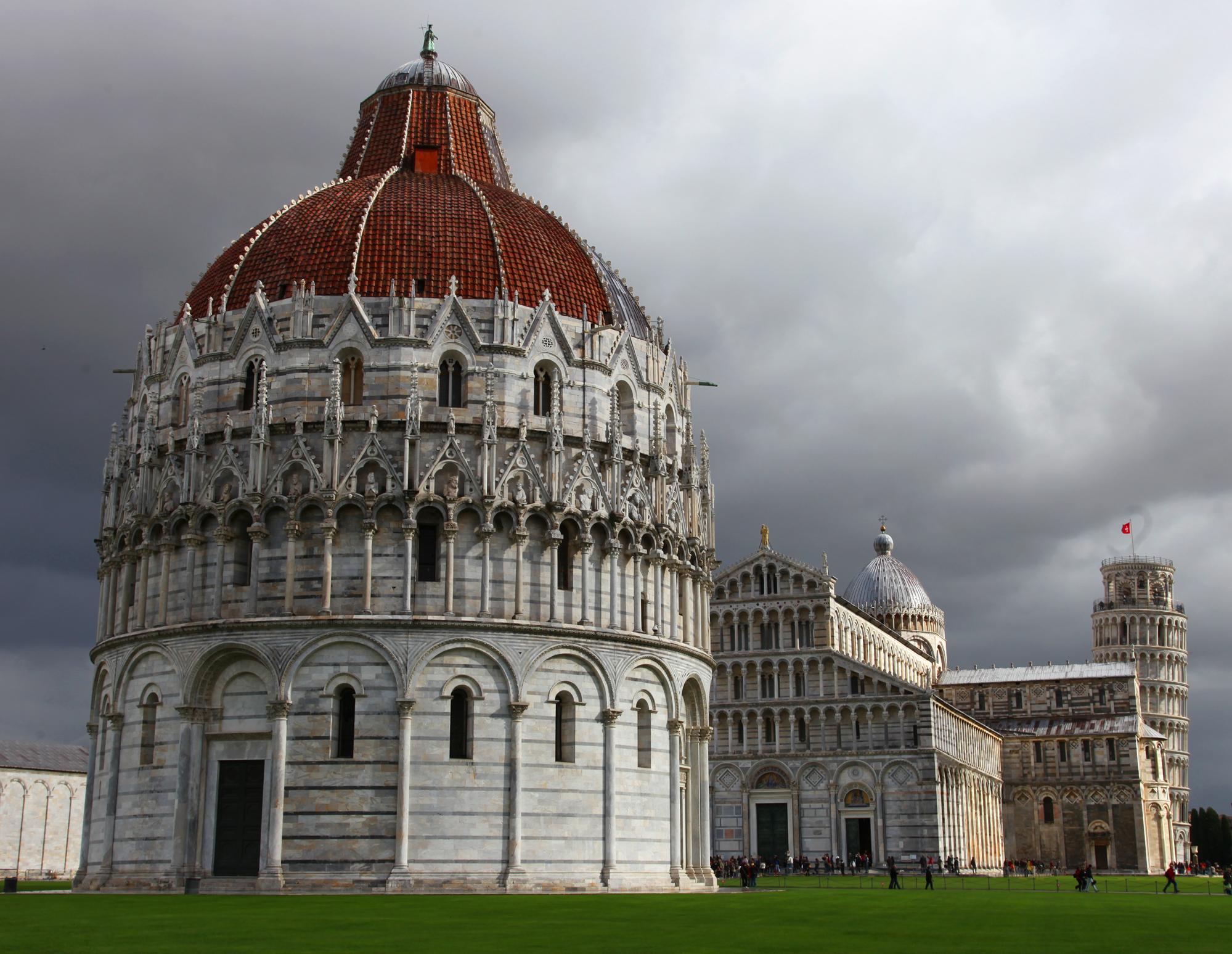 Baptisterio de Pisa, por GERARD DECQ
