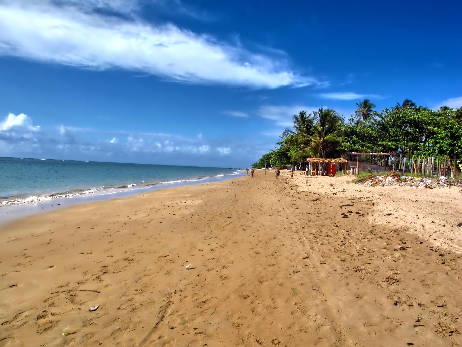 Playa de Jiribatuba, por Cleide Isabel