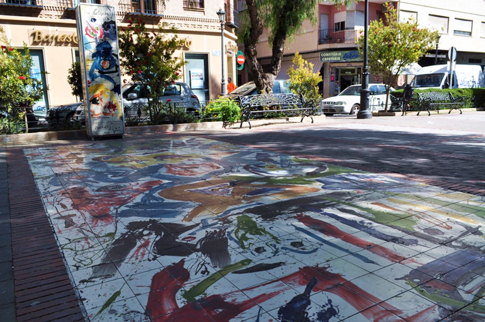 Paseo de Cieza: "Arte en cerámica", por miguel a. cartagena