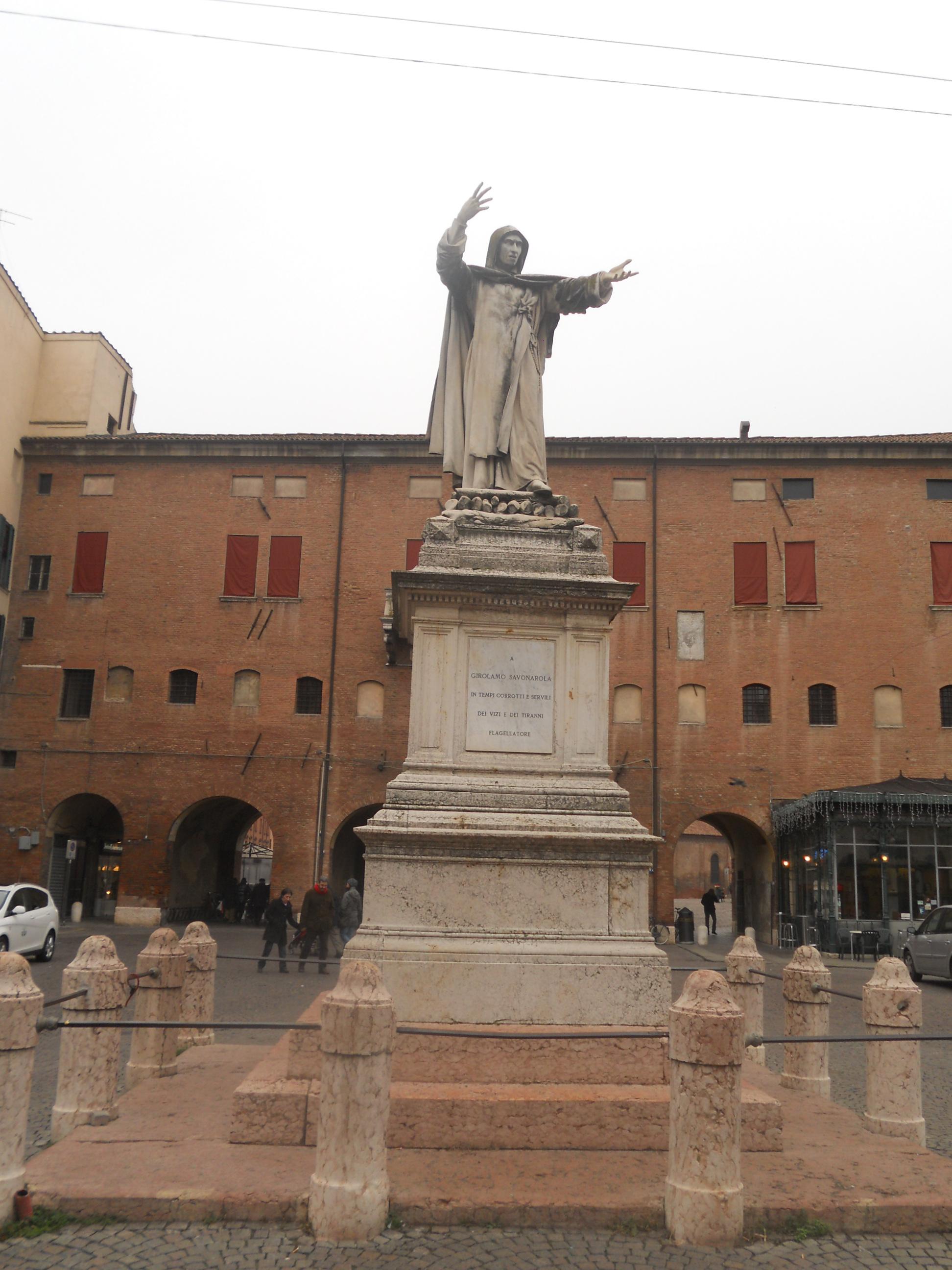 Estatua De Girolamo Savonarola, por Azzonzo