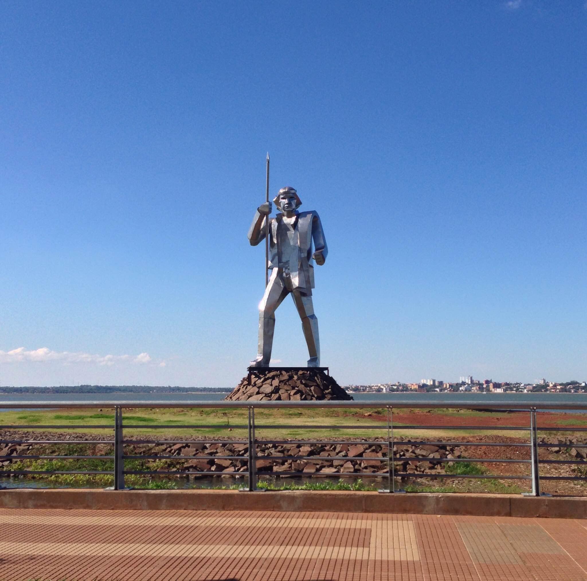 Monumento Andrés Guazurari, por Bibi Peinado