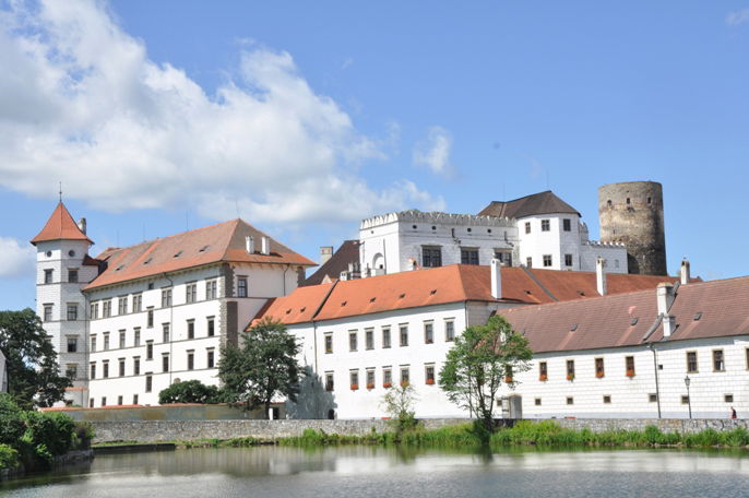 Castillo de Jindřichův Hradec, por albertoloyo