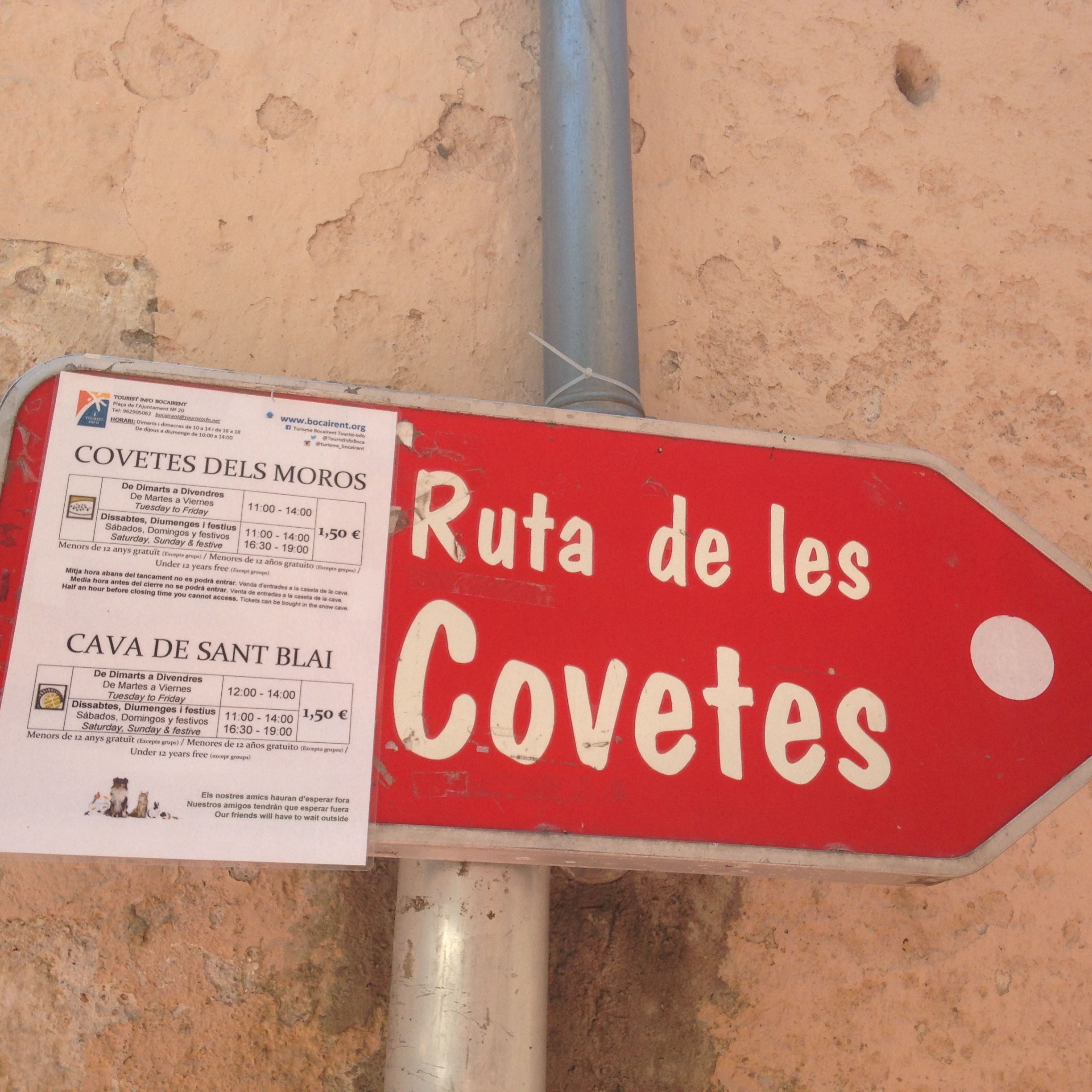 Ruta de les Covetes, por Paula García de nicolas