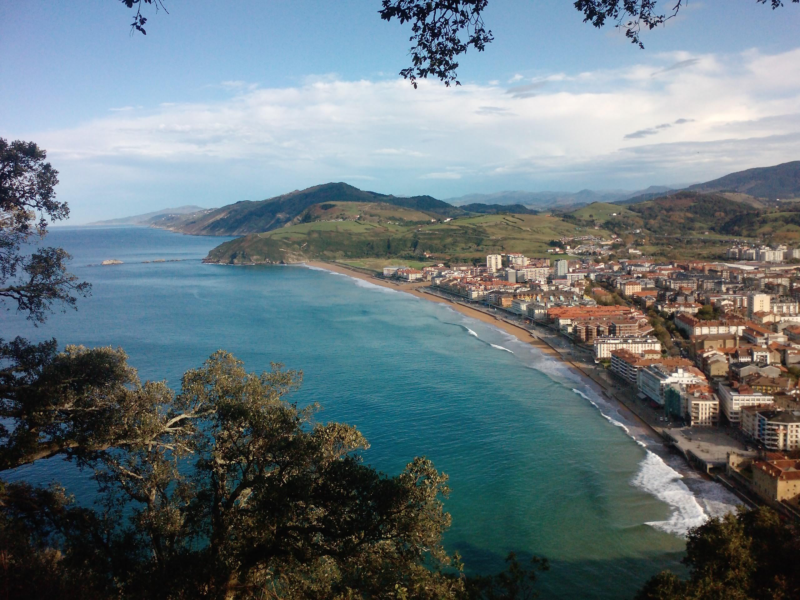 Zarautz, por Suzie Murphy Larrañaga