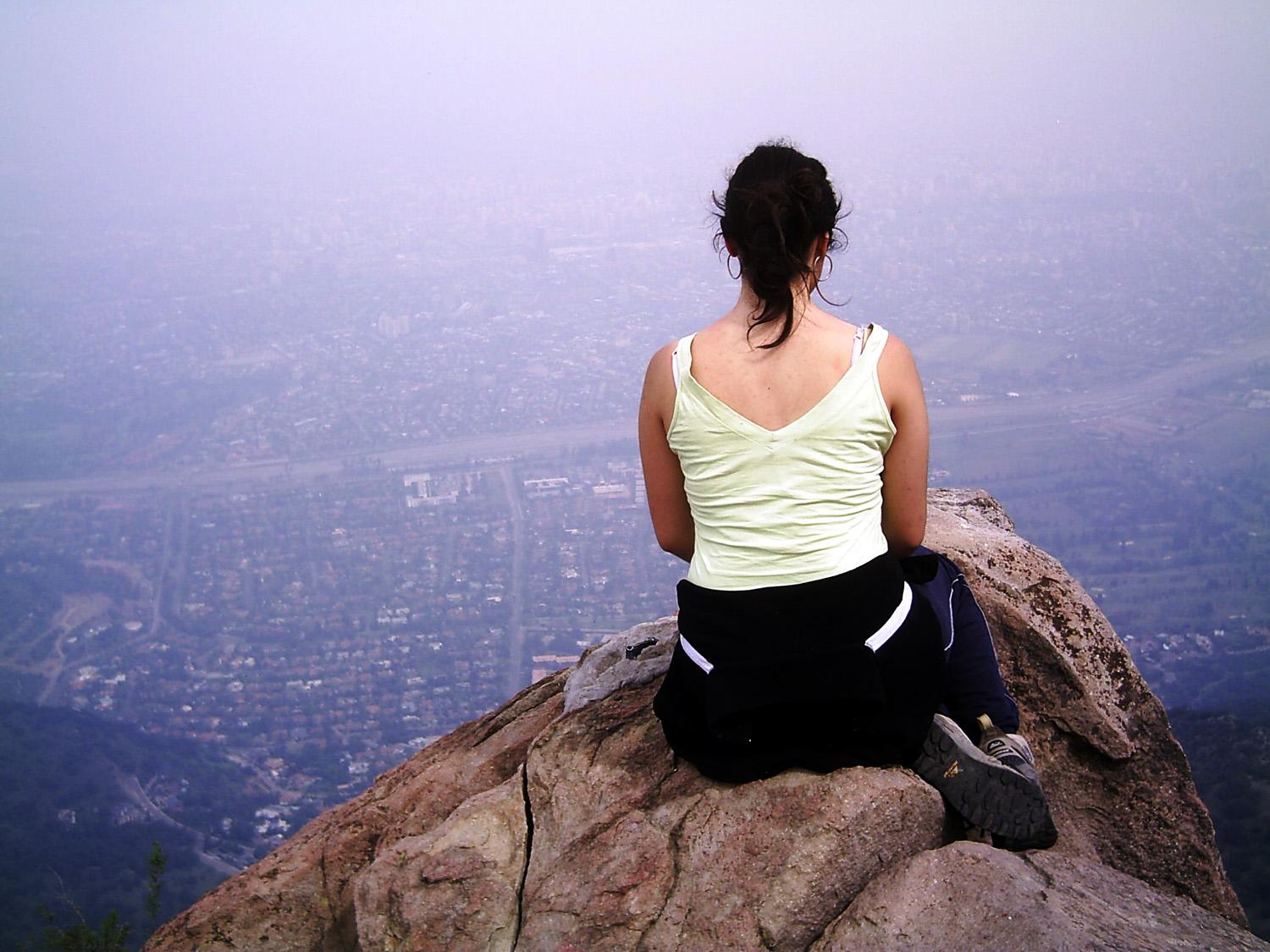 Cerro Manquehue, por Tribi Lin