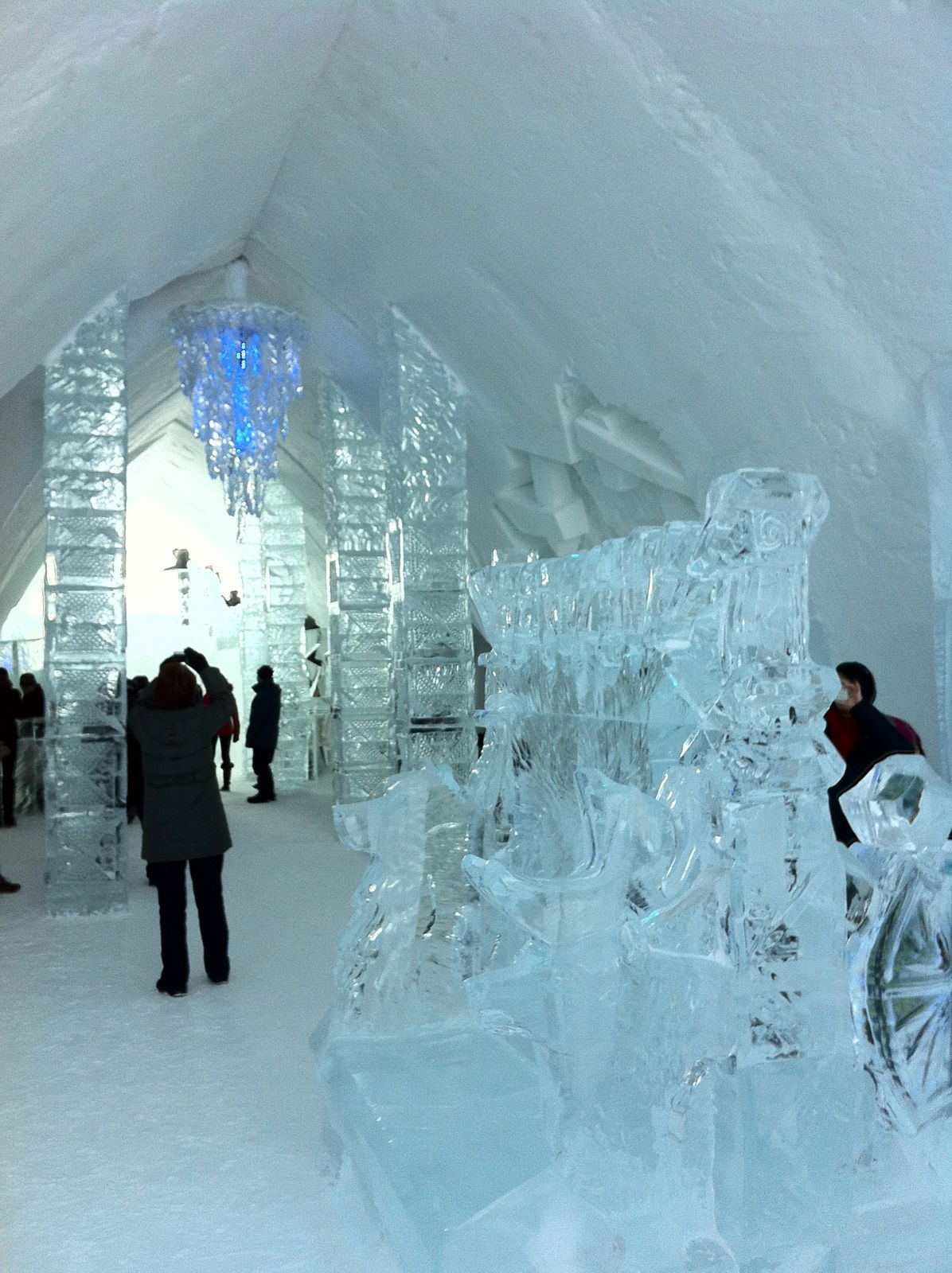 Ice Hotel (Hôtel de Glace), por Thierry Favier