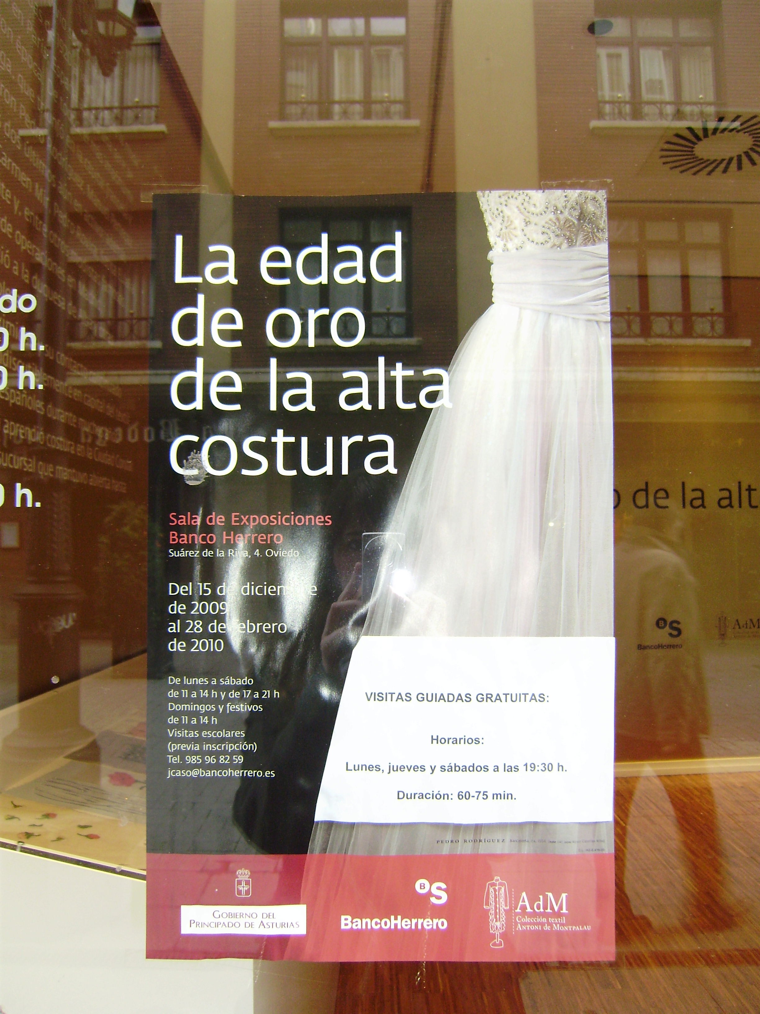 Exposición La edad de oro de la alta costura, por Saudade