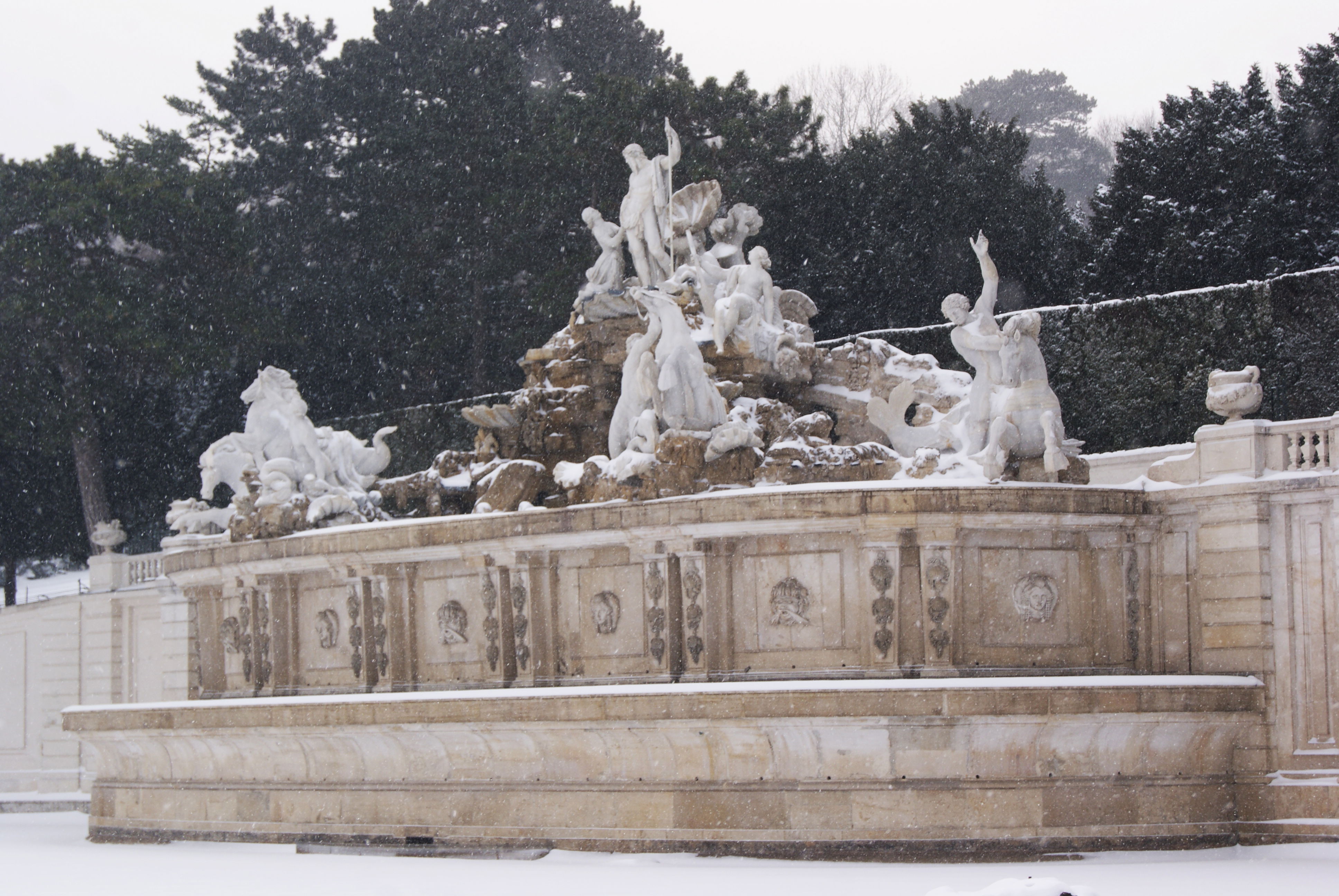 Fuente de Neptuno, Schönbrunn, por Roberto Gonzalez
