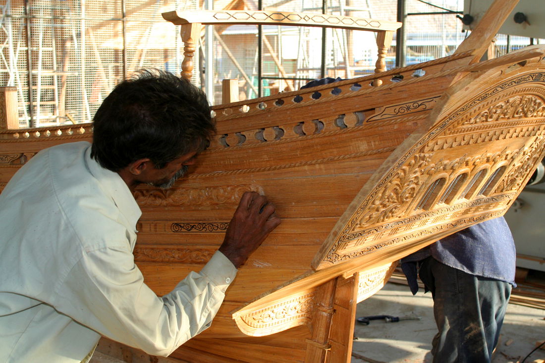 Astilleria de dhows, por GERARD DECQ