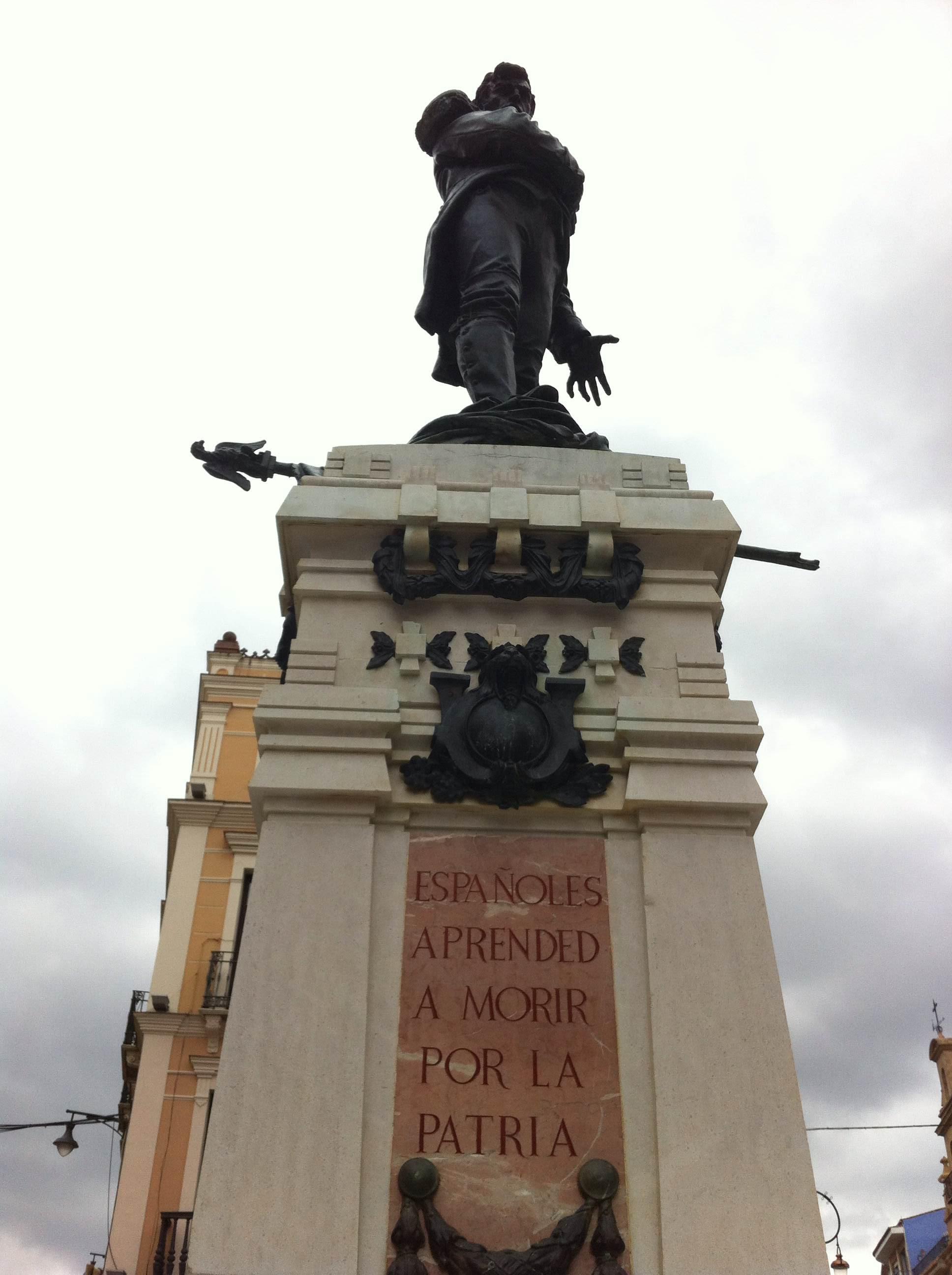 Estatua del Capitán Moreno, por javi