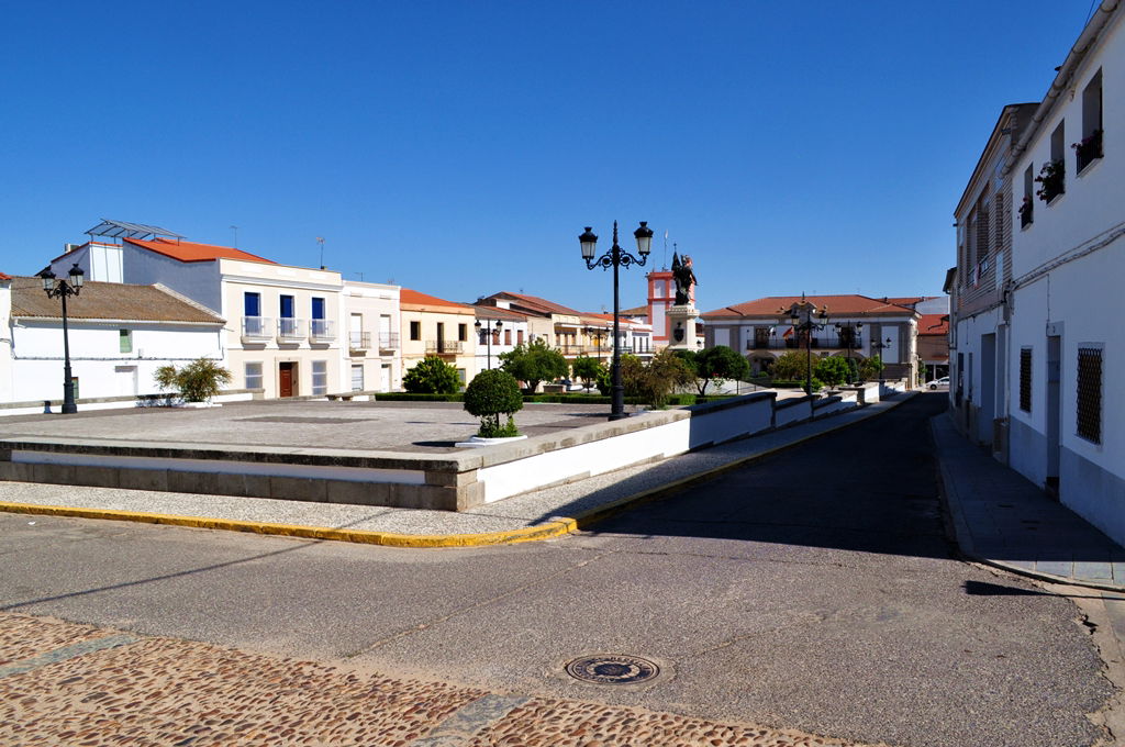 Plaza de Hernán Cortés, por miguel a. cartagena