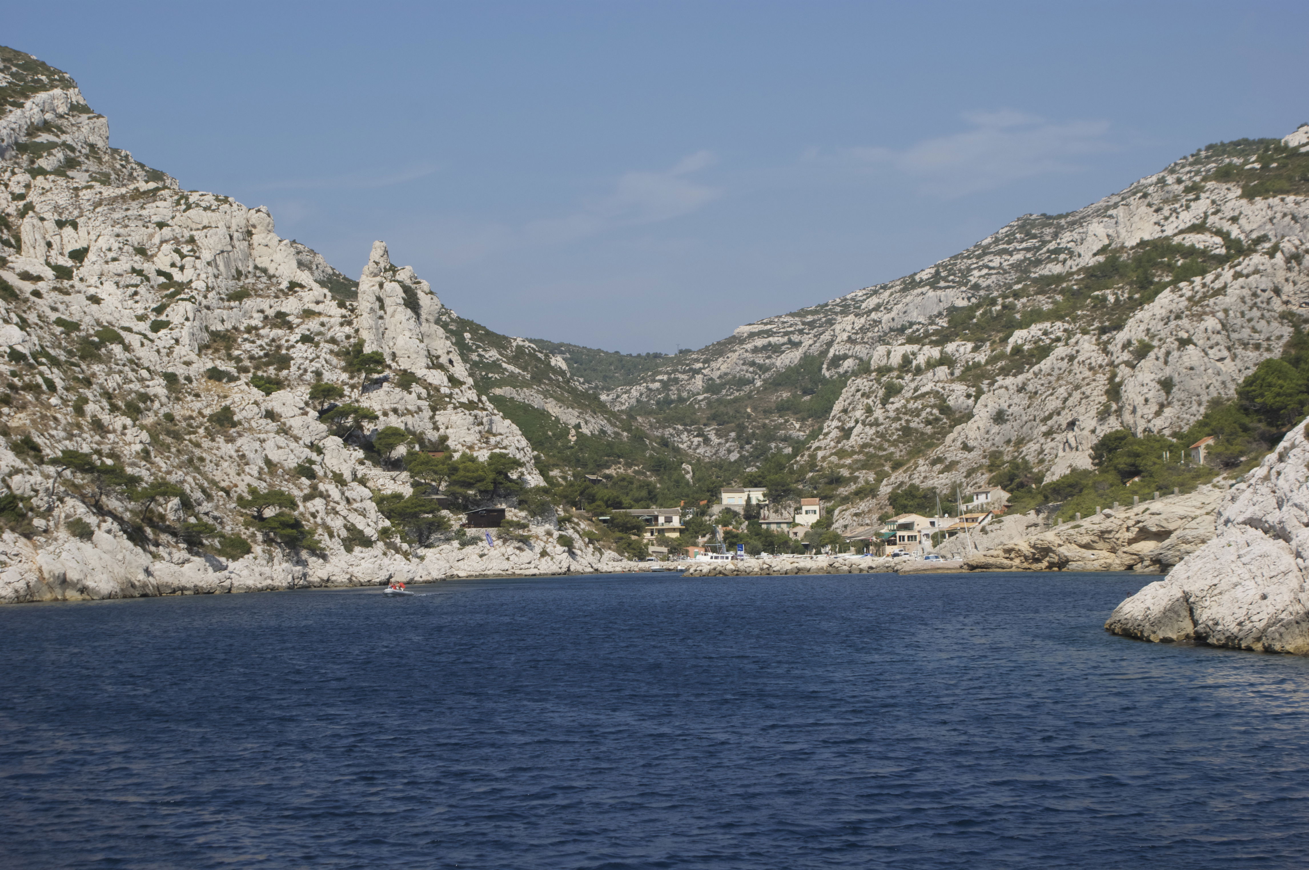 Calanca de Morgiou, por Anne-Laure Caquineau