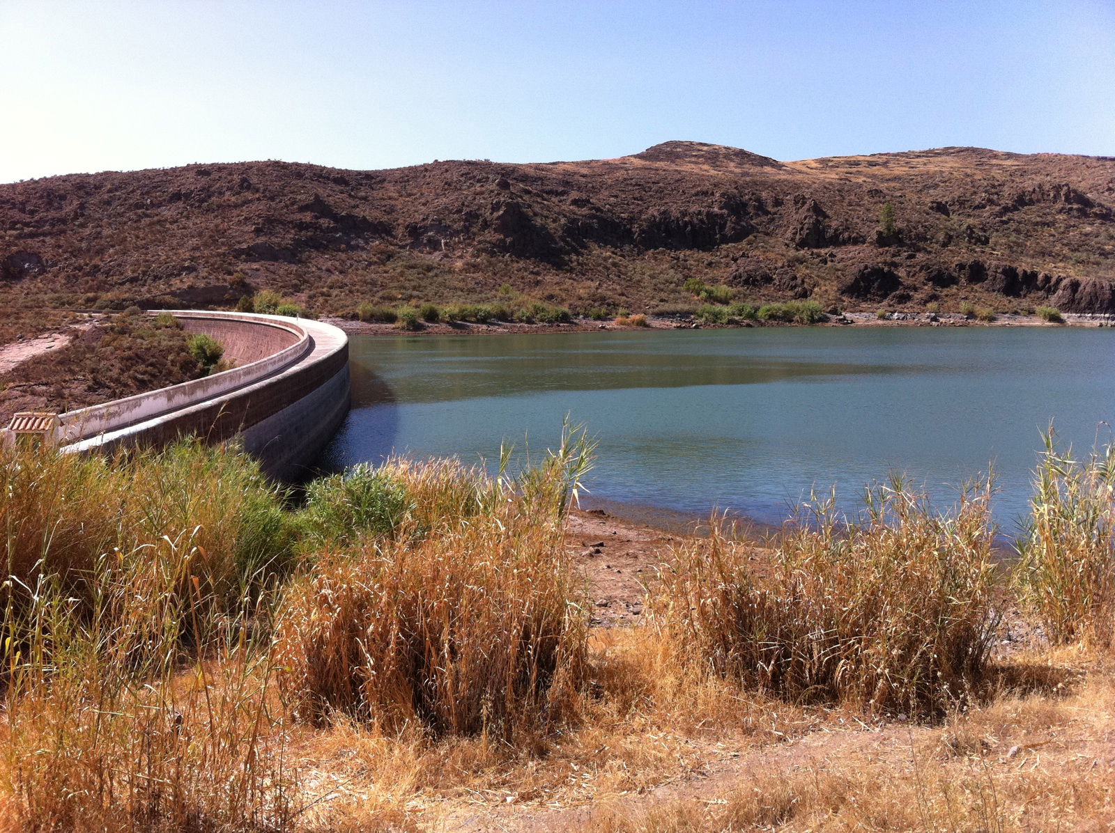 Presa de Chira, por amarraje