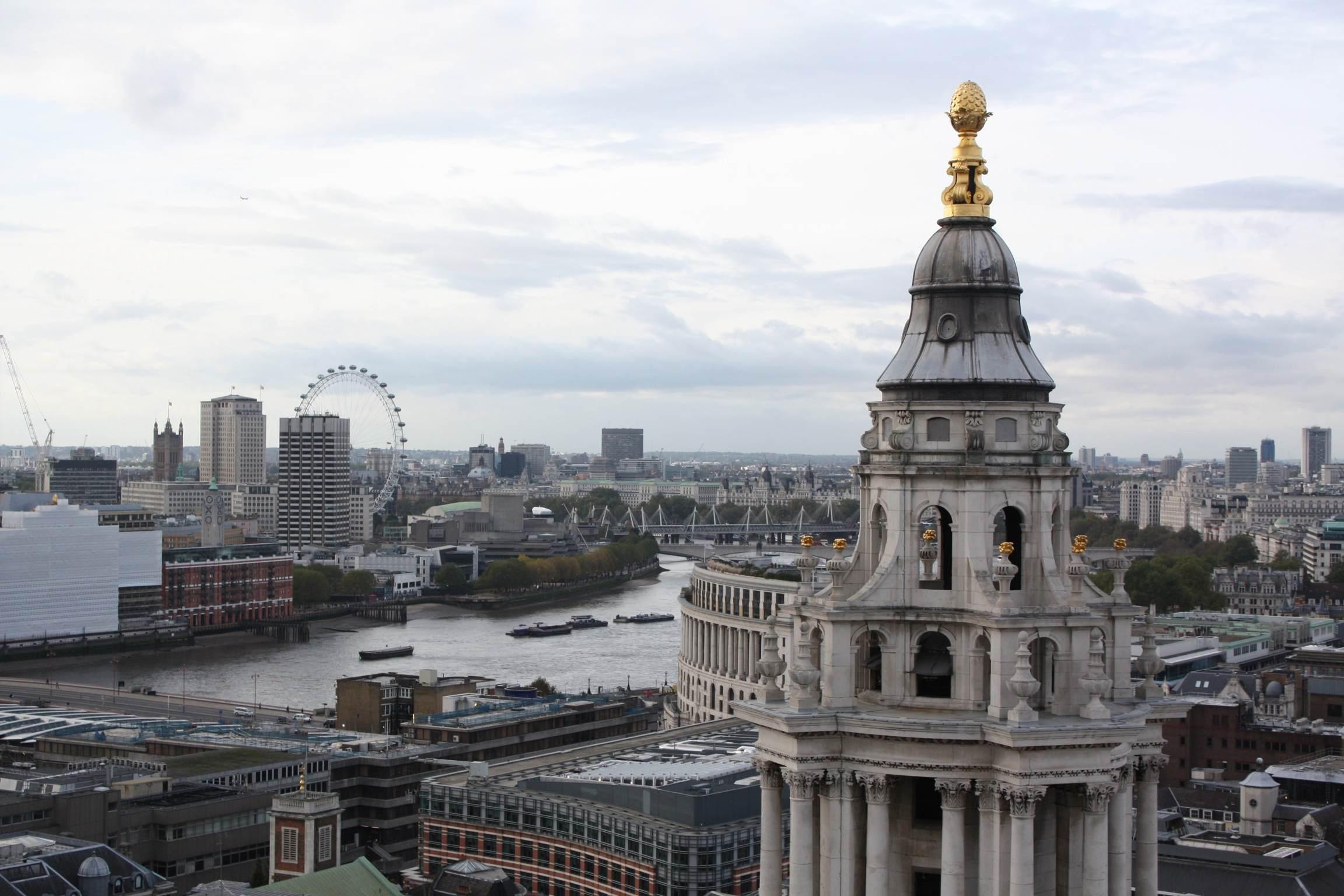 Vistas desde la Catedral de San Pablo