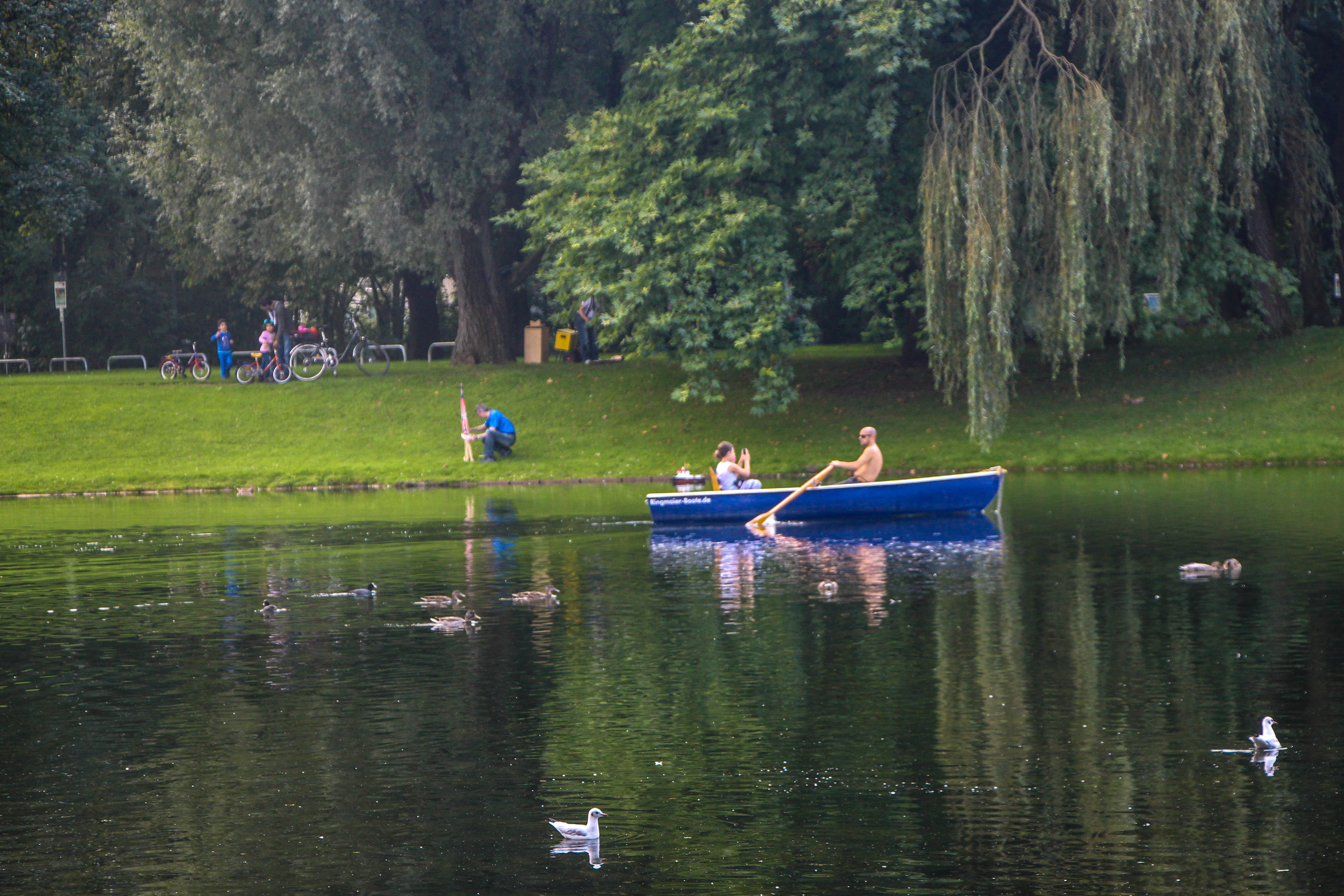 Lago del Olympiapark, por Diana Patricia Montemayor Flores
