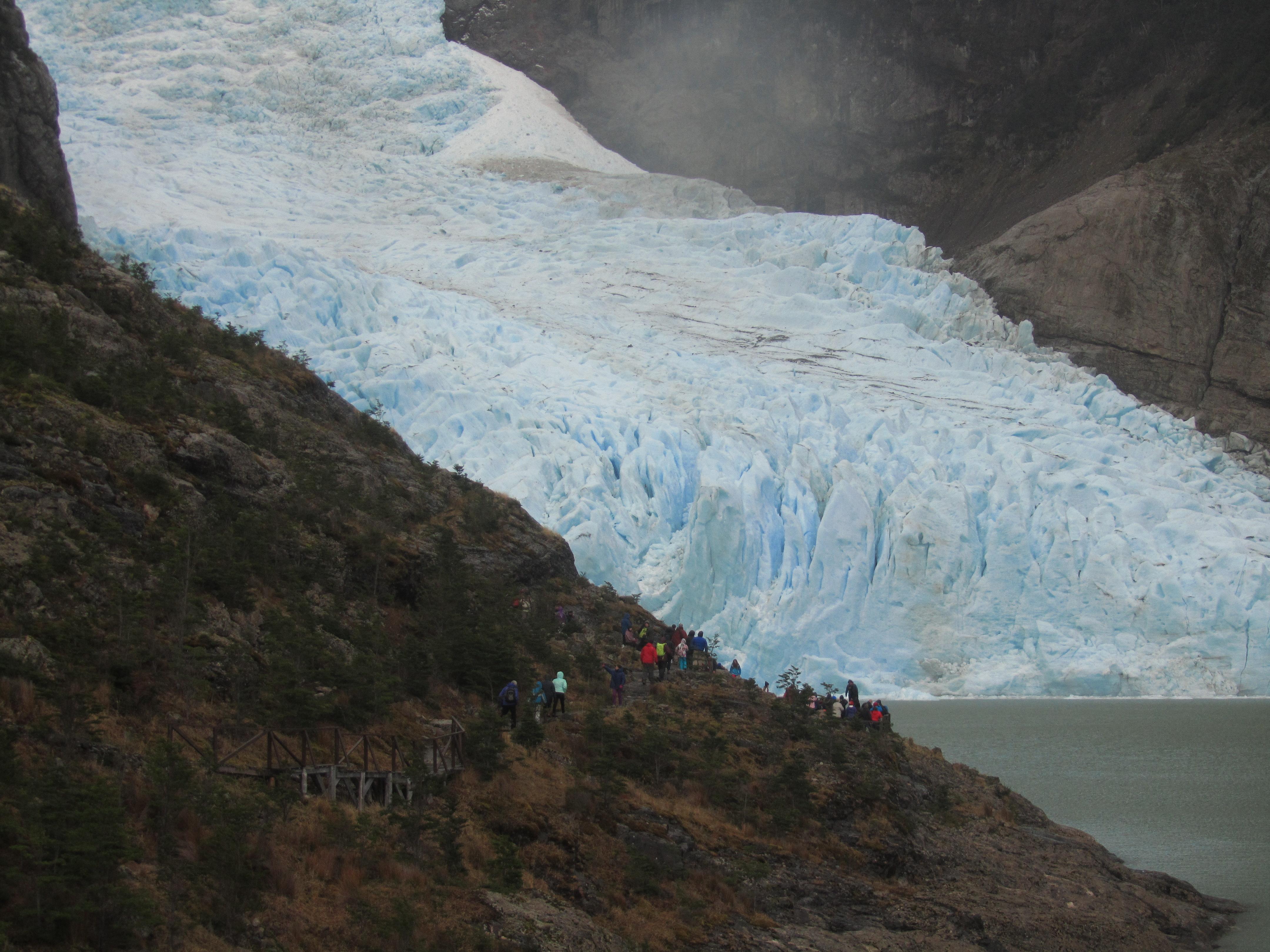 Glaciares Balmaceda y Serrano, por Carla