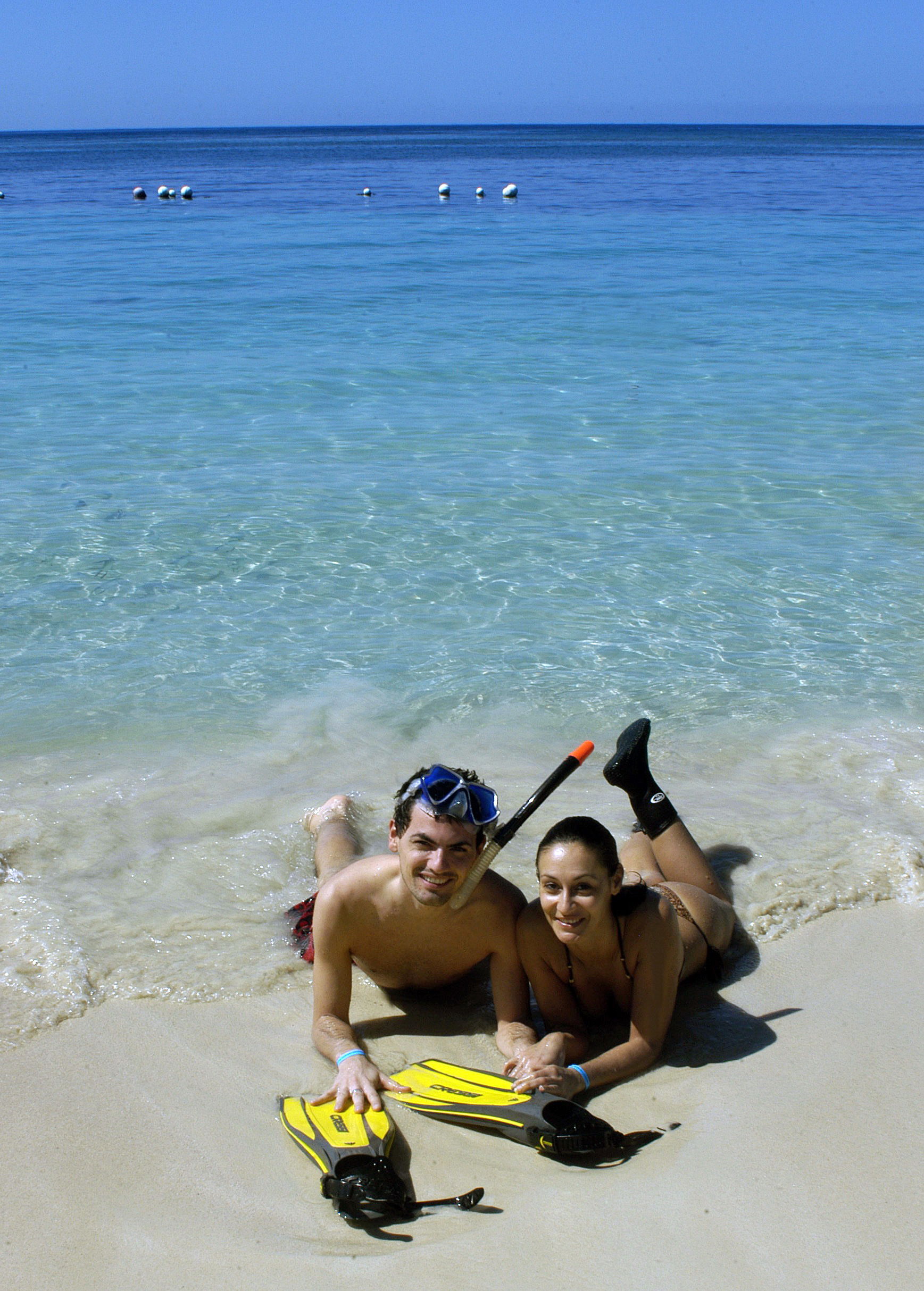 Snorkel en la playa de West End, por Marta Padilla