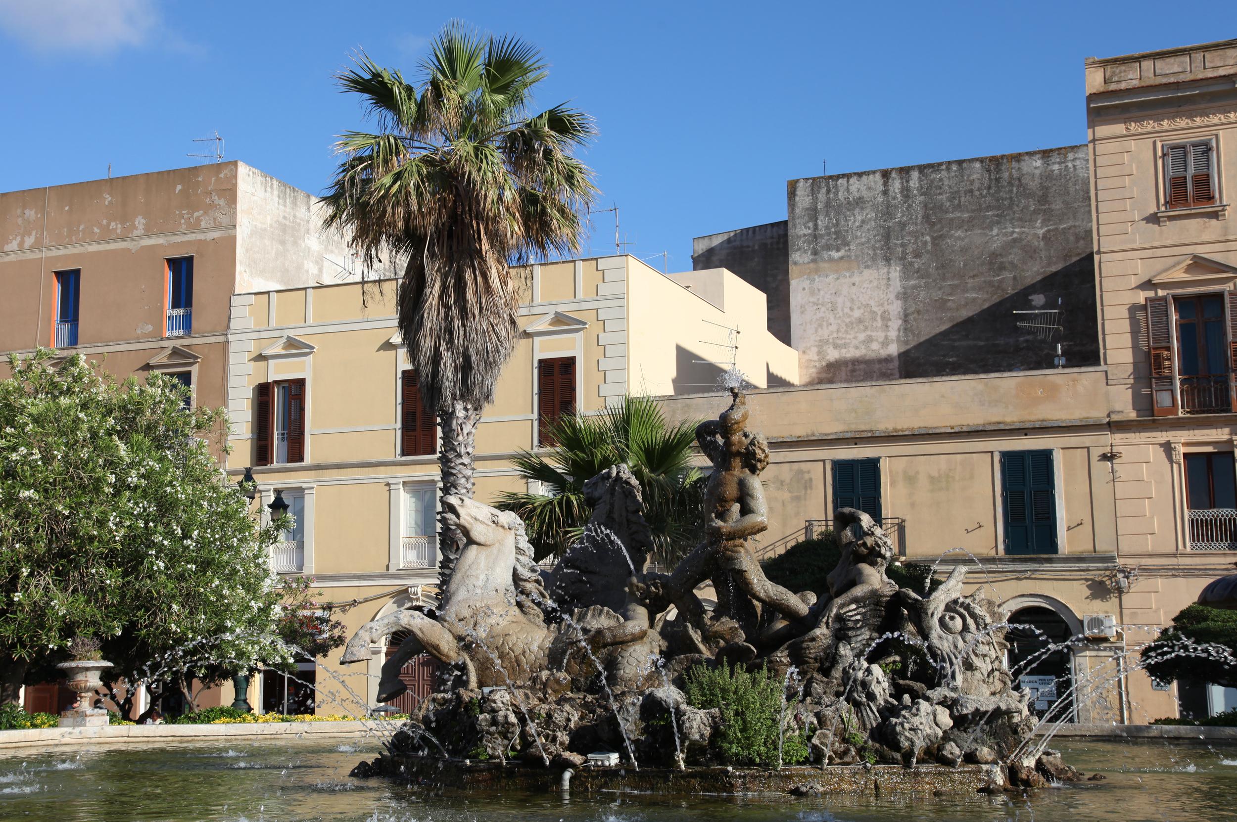 Fontaine du Triton de Trapani, por GERARD DECQ