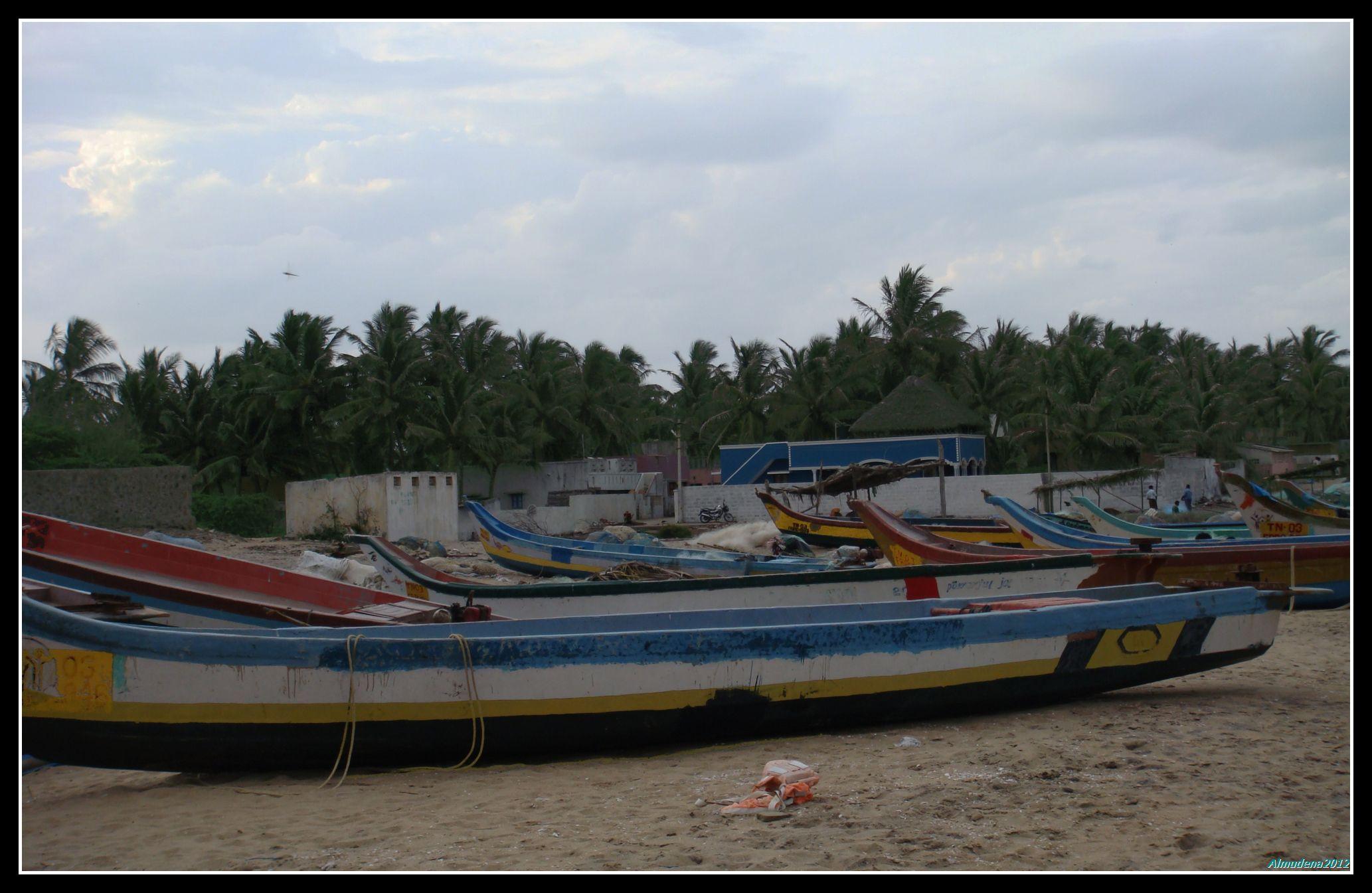 Playa de Mamallapuram, por Almudena