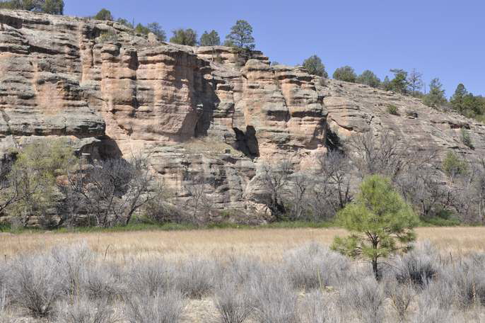 Monumento nacional de Gila Cliff Dwellings, por albertoloyo